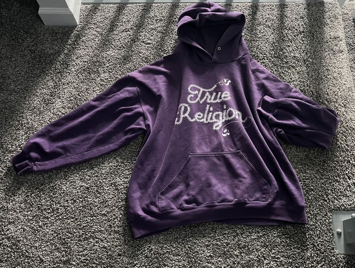 True Religion Vintage True Religion Hoodie Size US XL / EU 56 / 4 - 1 Thumbnail