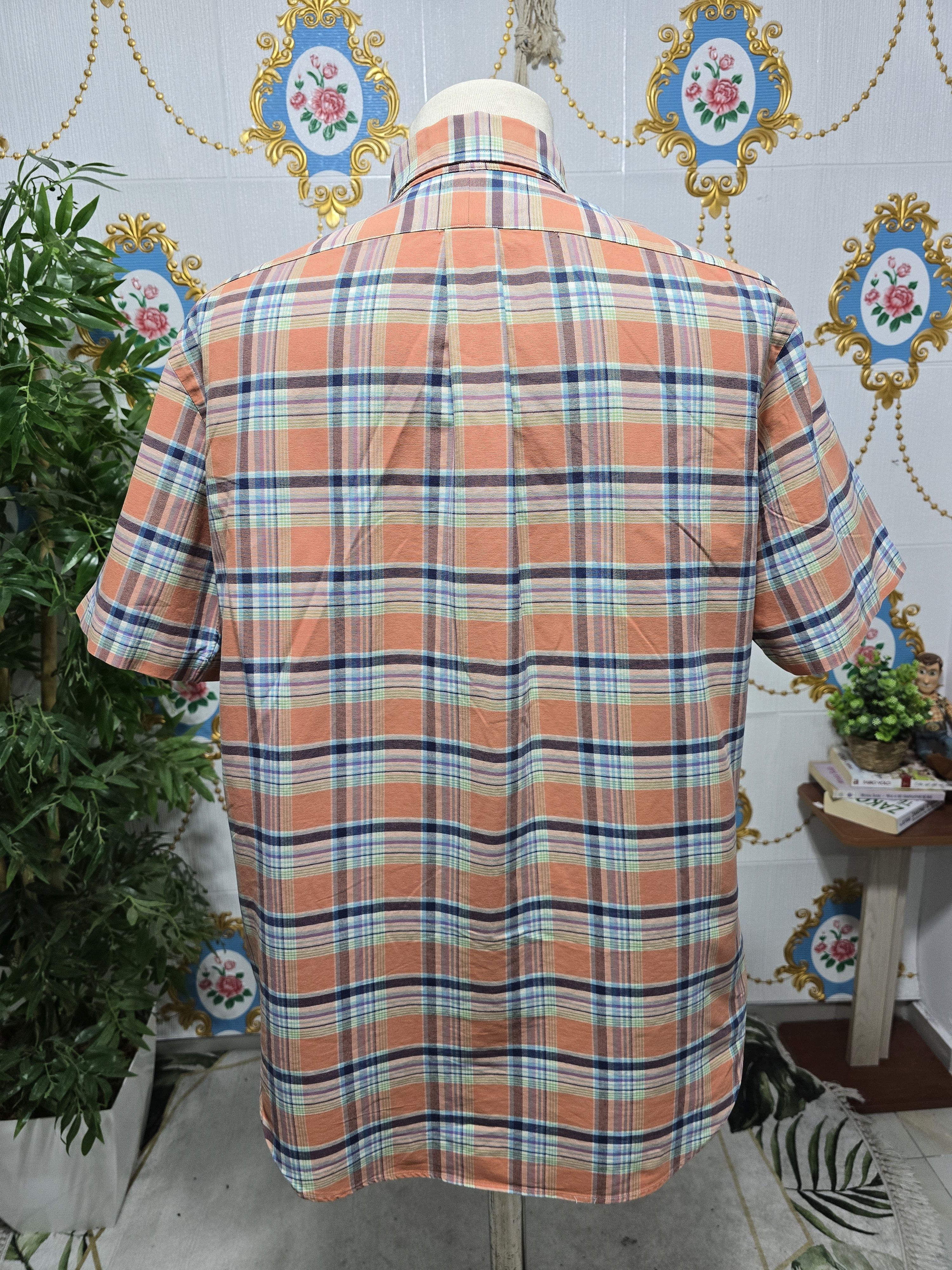 Polo Ralph Lauren Vintage Polo Ralph Lauren men's short-sleeve button-down Size US L / EU 52-54 / 3 - 12 Thumbnail