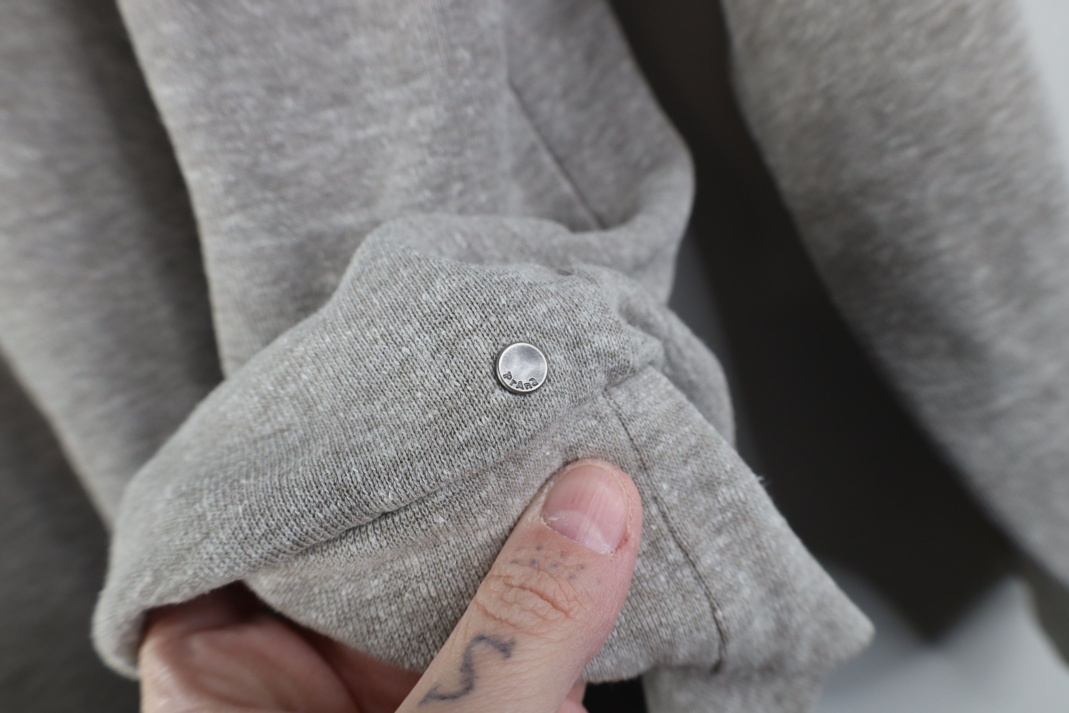 Prana prAna Breathe Blank Linen Blend Crewneck Sweatshirt Gray Size M / US 6-8 / IT 42-44 - 4 Thumbnail