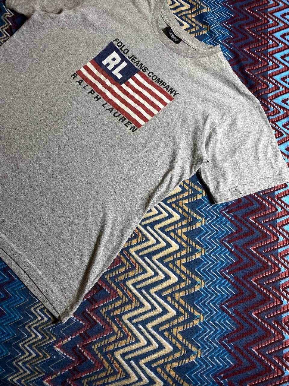 Polo Ralph Lauren Streetwear T-Shirt Polo Ralph Lauren big logo Y2K Vintage Size US L / EU 52-54 / 3 - 5 Thumbnail