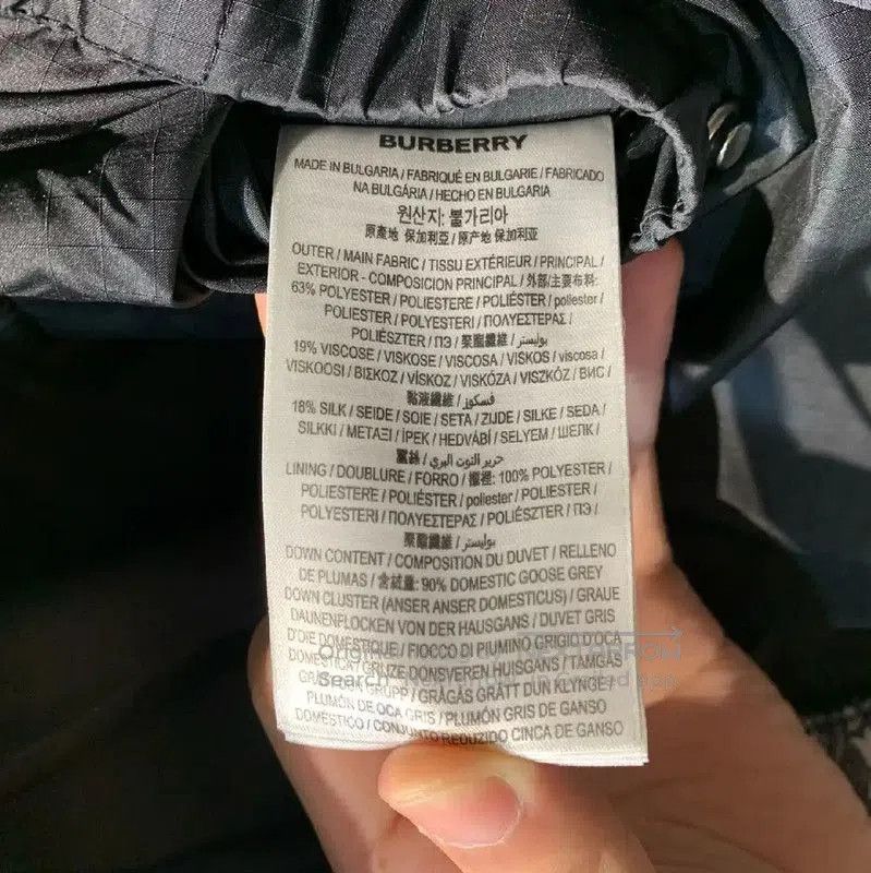Burberry Burberry Gray Men's Puffer Jacket. Size US M / EU 48-50 / 2 - 7 Thumbnail