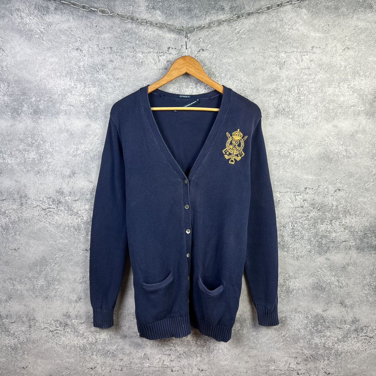 Ralph Lauren Sport Ralph Lauren Sport Vintage Cardigan Size L / US 10 / IT 46 - 1 Thumbnail