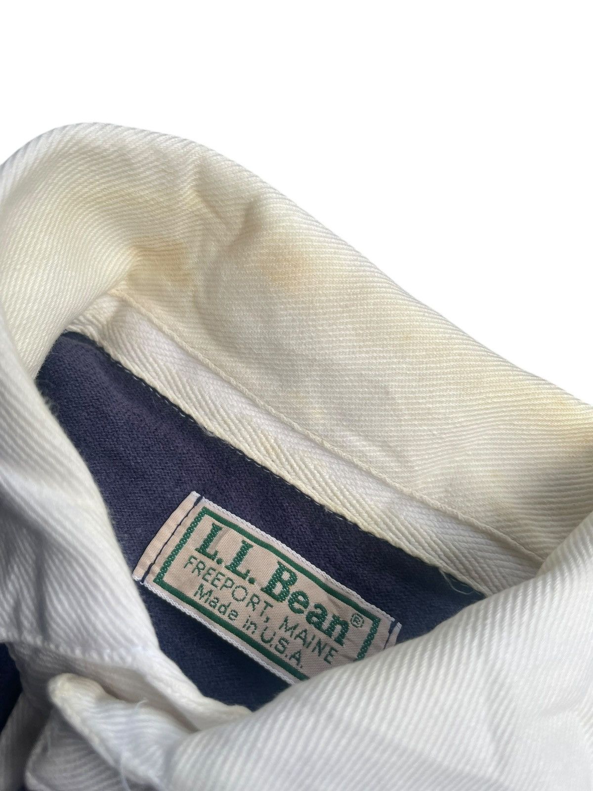 L.L. Bean × Vintage Vintage L.L.Bean Rugby Polo Tshirt Size US M / EU 48-50 / 2 - 7 Thumbnail