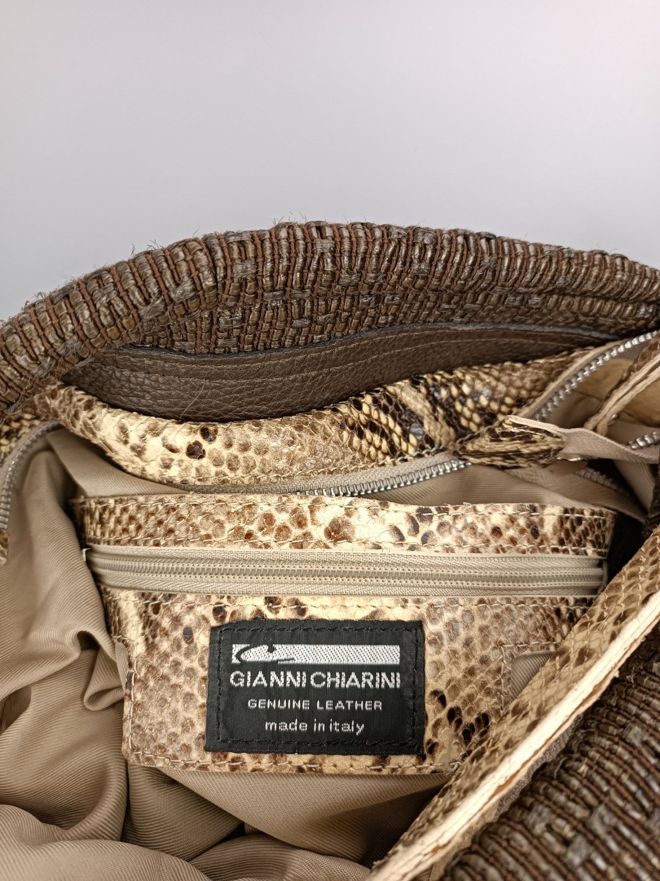 Gianni Chiarini Gianni Chiarini Leather Shoulder Bag Made in Italy Brown Size ONE SIZE - 5 Thumbnail