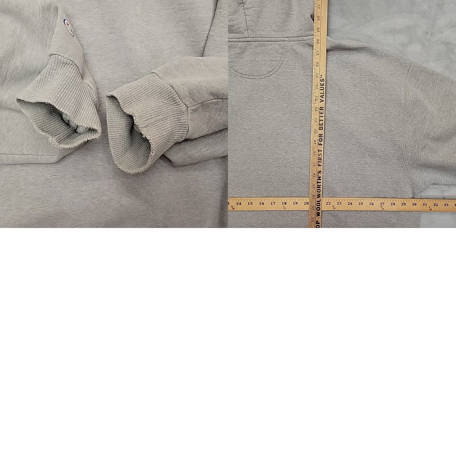 Champion Champion Hoodie Men XXXL Gray Eco Fleece Pullover Athletic Streetwear Workwear Size US XL / EU 56 / 4 - 8 Thumbnail