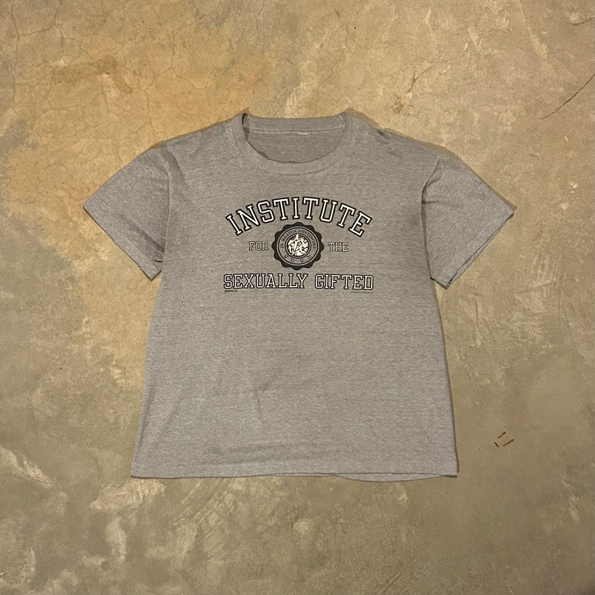 Japanese Brand × Vintage Crazy Vintage 80s Institute for the Sexually Gifted Tee Size US L / EU 52-54 / 3 - 1 Thumbnail