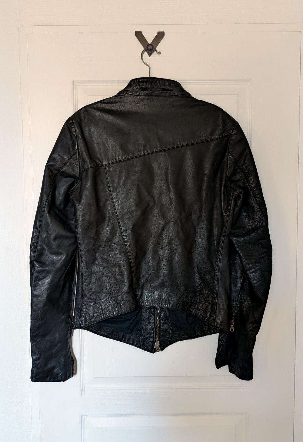 Lost & Found Ria Dunn Ria Dunn biker jacket in black horsehide leather Size S / US 4 / IT 40 - 2 Thumbnail