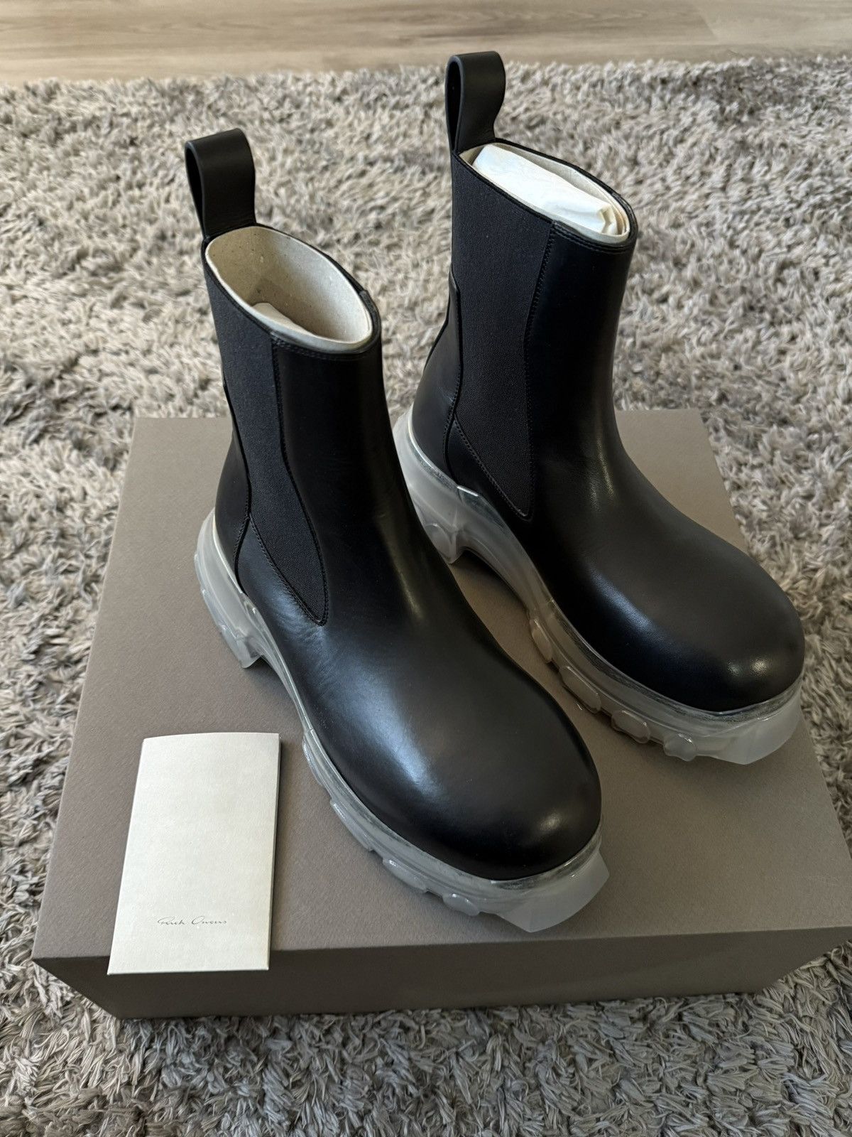 Rick Owens Runner stretchknit sock boots | Grailed