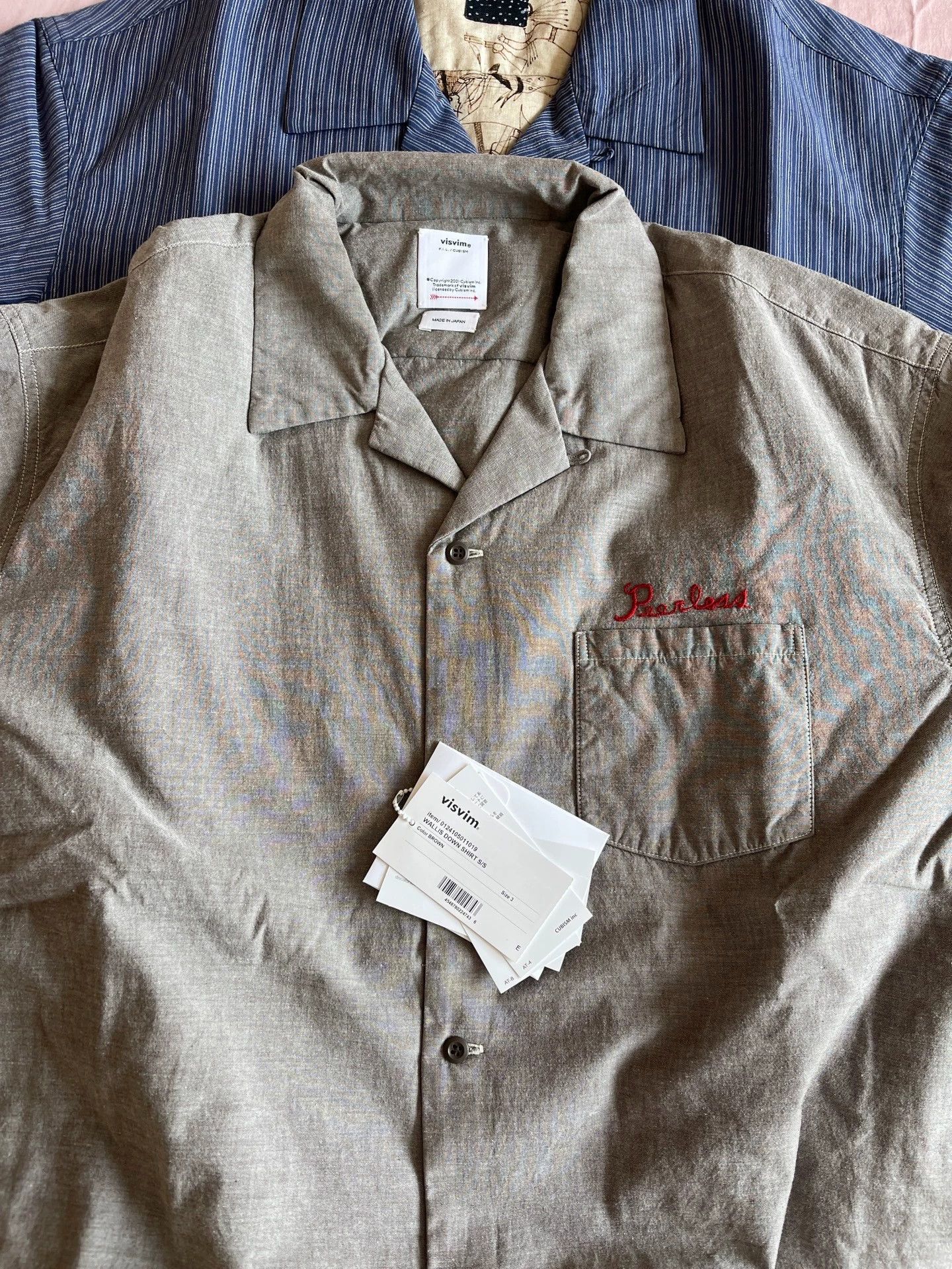 Visvim VISVIM 24SS WALLIS DOWN SHIRT 3W Down SC Distressed Short Size US L / EU 52-54 / 3 - 5 Thumbnail
