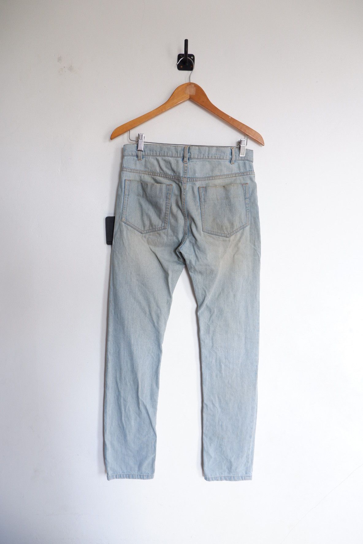 Maison Margiela Maison Margiela Stained Jeans - Slim Fit Size US 30 / EU 46 - 2 Thumbnail