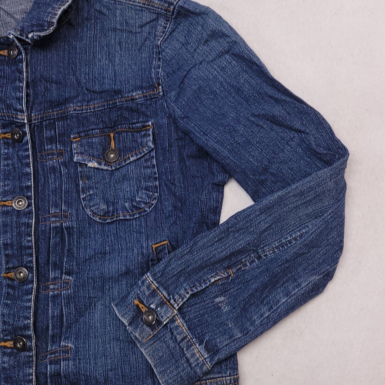 St. Johns Bay St Johns Bay Button Up Jean Jacket Womens Size Small S Blue Size S / US 4 / IT 40 - 5 Thumbnail