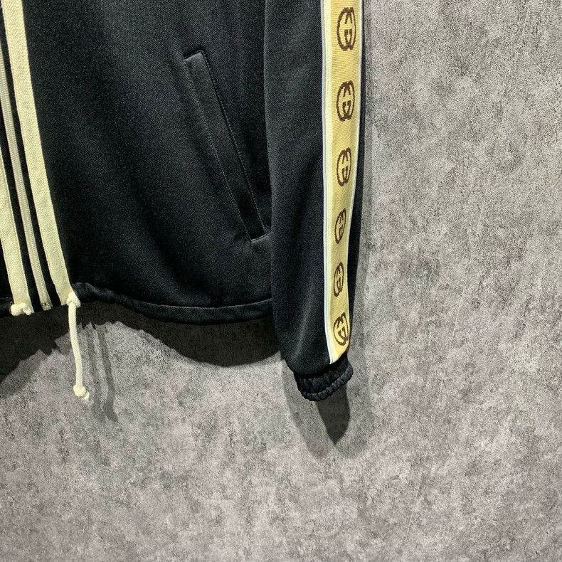 Gucci Gucci Black side logo striped jacket 2501-Nextarrow Size US XS / EU 42 / 0 - 8 Thumbnail
