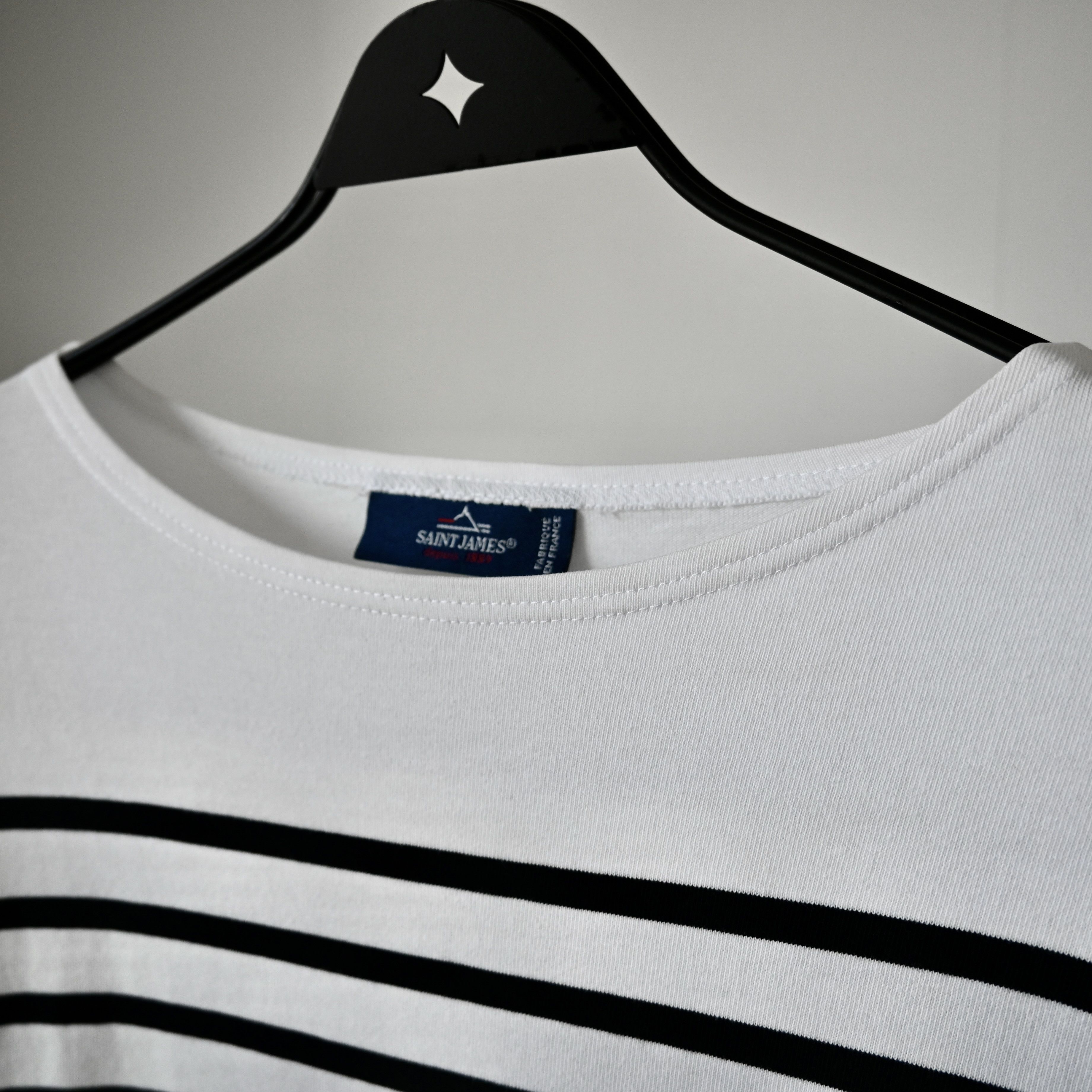 Saint James SAINT JAMES "NAVAL" authentic sailor shirt, 5/ML Size US M / EU 48-50 / 2 - 8 Thumbnail