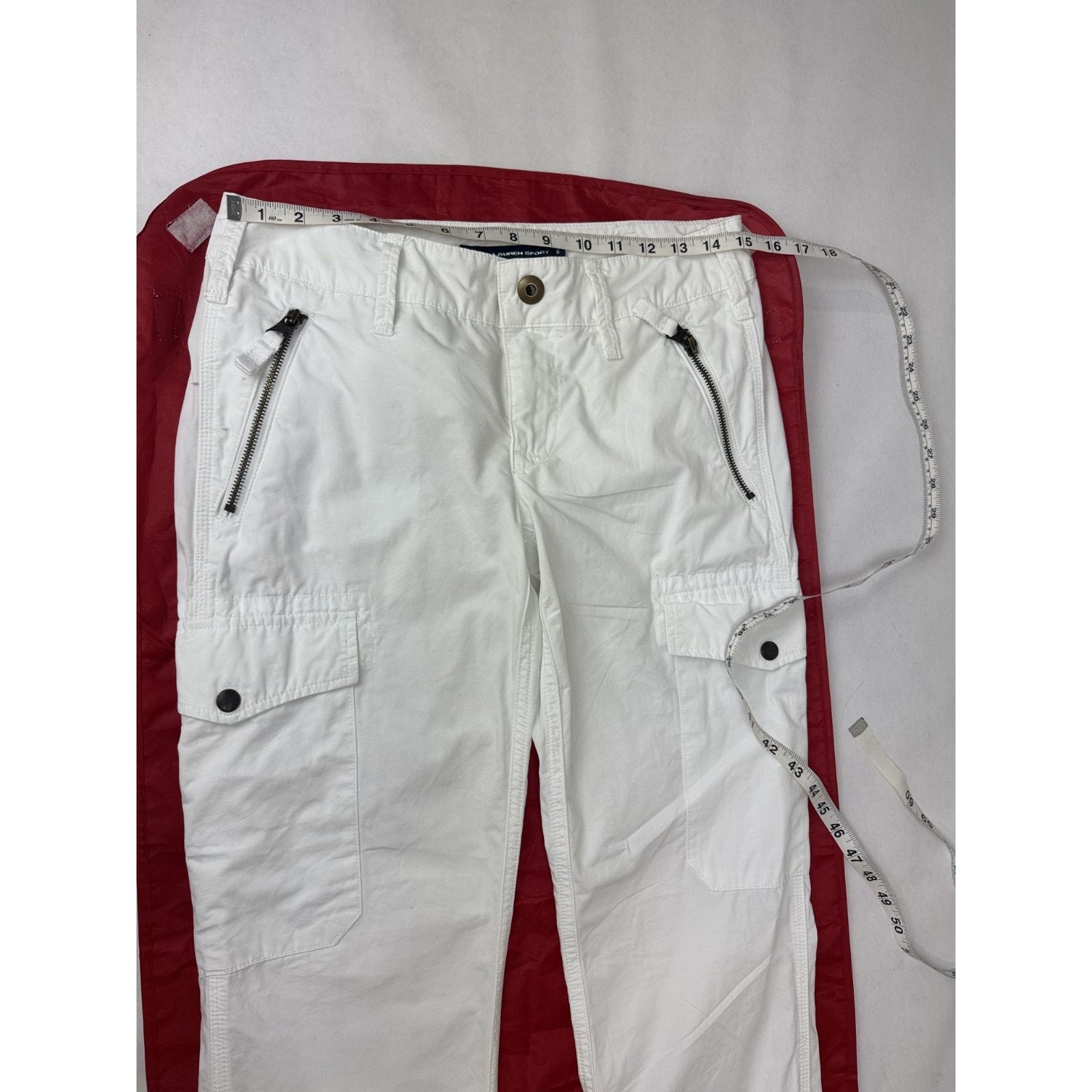 Ralph Lauren Sport Y2K Paratrooper Utility Cargo Pants Vintage Ralph Lauren 6 Size 28" / US 6 / IT 42 - 3 Thumbnail