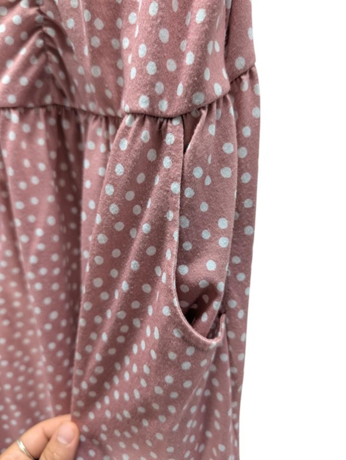 Other Yathon Women’s Pink Polka Dot Midi Dress Spaghetti Pockets S Size S / US 4 / IT 40 - 4 Thumbnail