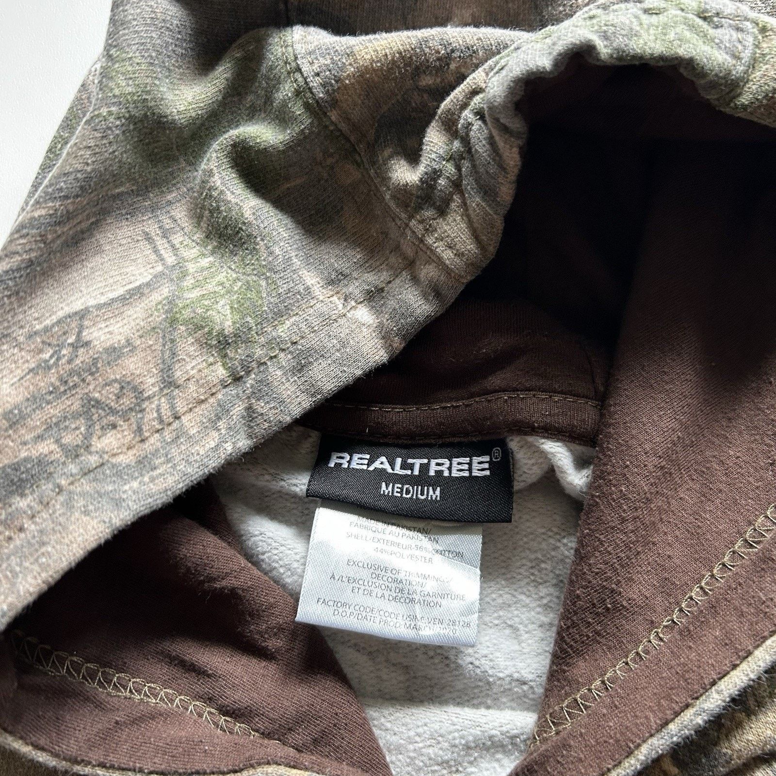 Realtree × Vintage Vintage Realtree Hoodie Medium Camouflage Hunting Outdoor Size US M / EU 48-50 / 2 - 4 Thumbnail
