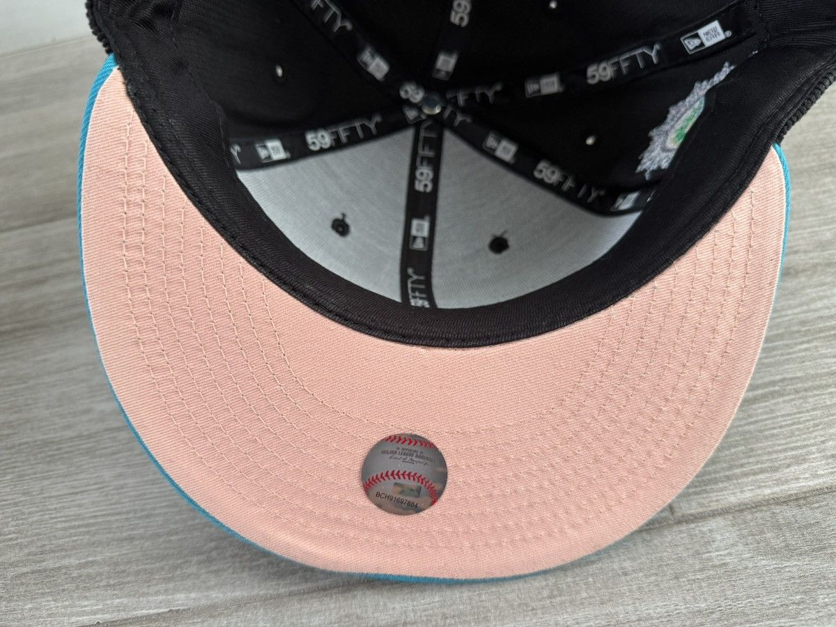MLB × New Era Florida Miami Marlins New Era Corduroy Black Fitted Sz 7 3/8 Size ONE SIZE - 11 Thumbnail