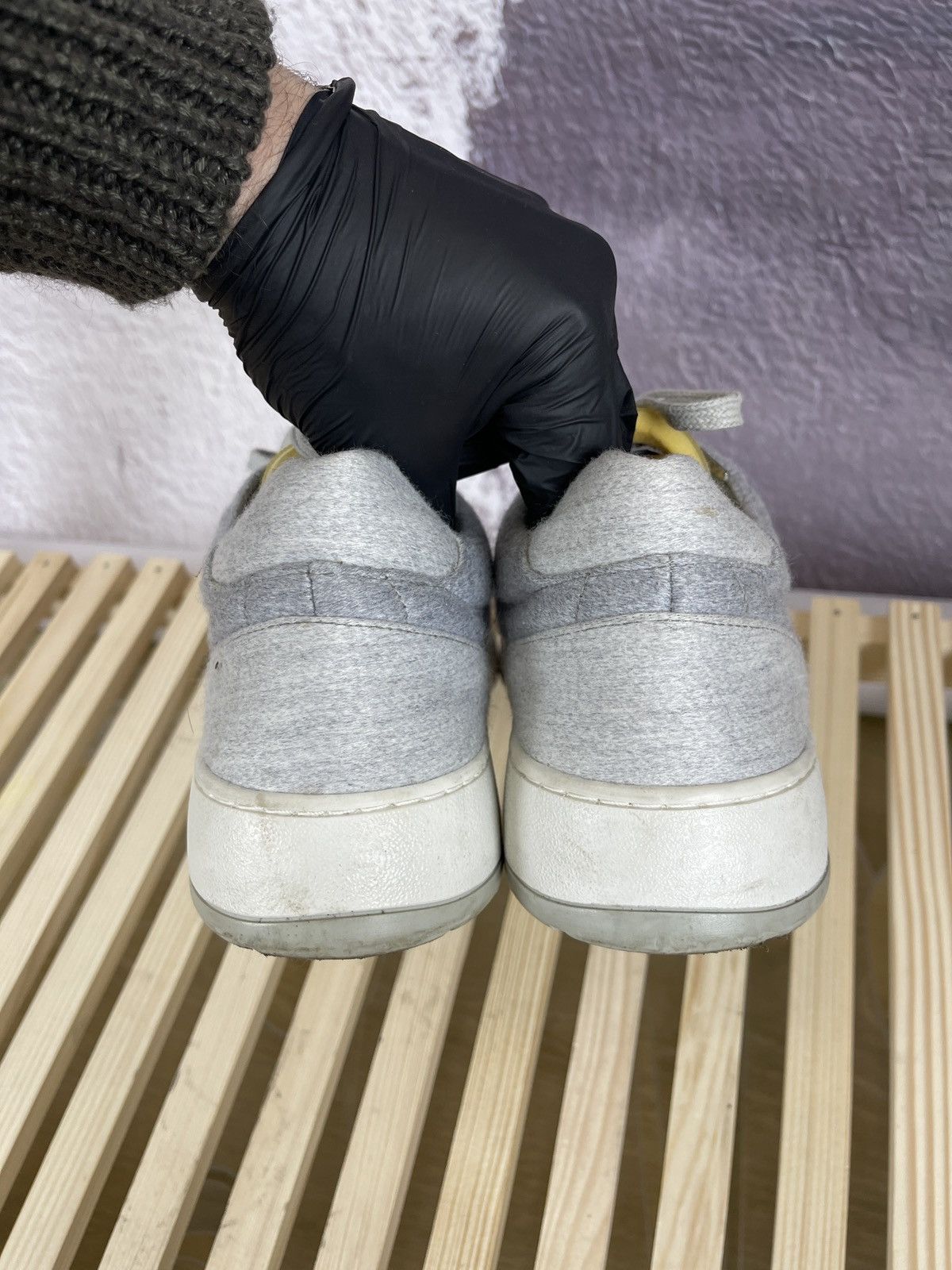 Etq ETQ. Handmade in Portugal low-top sneakers in grey Size US 10 / EU 43 - 6 Thumbnail