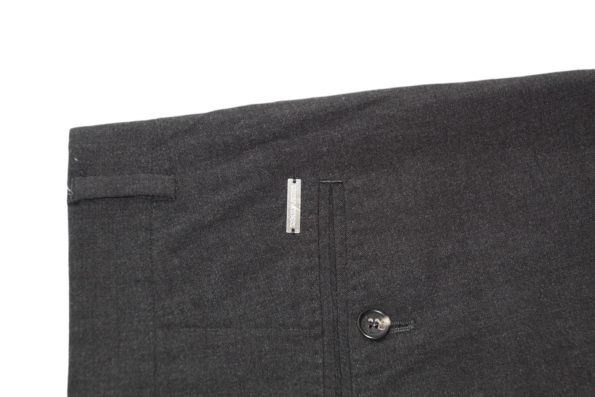 Dsquared2 Luxury Dsquared2 Slim Fit Virgin Wool Suit Pants Size US 32 / EU 48 - 8 Thumbnail