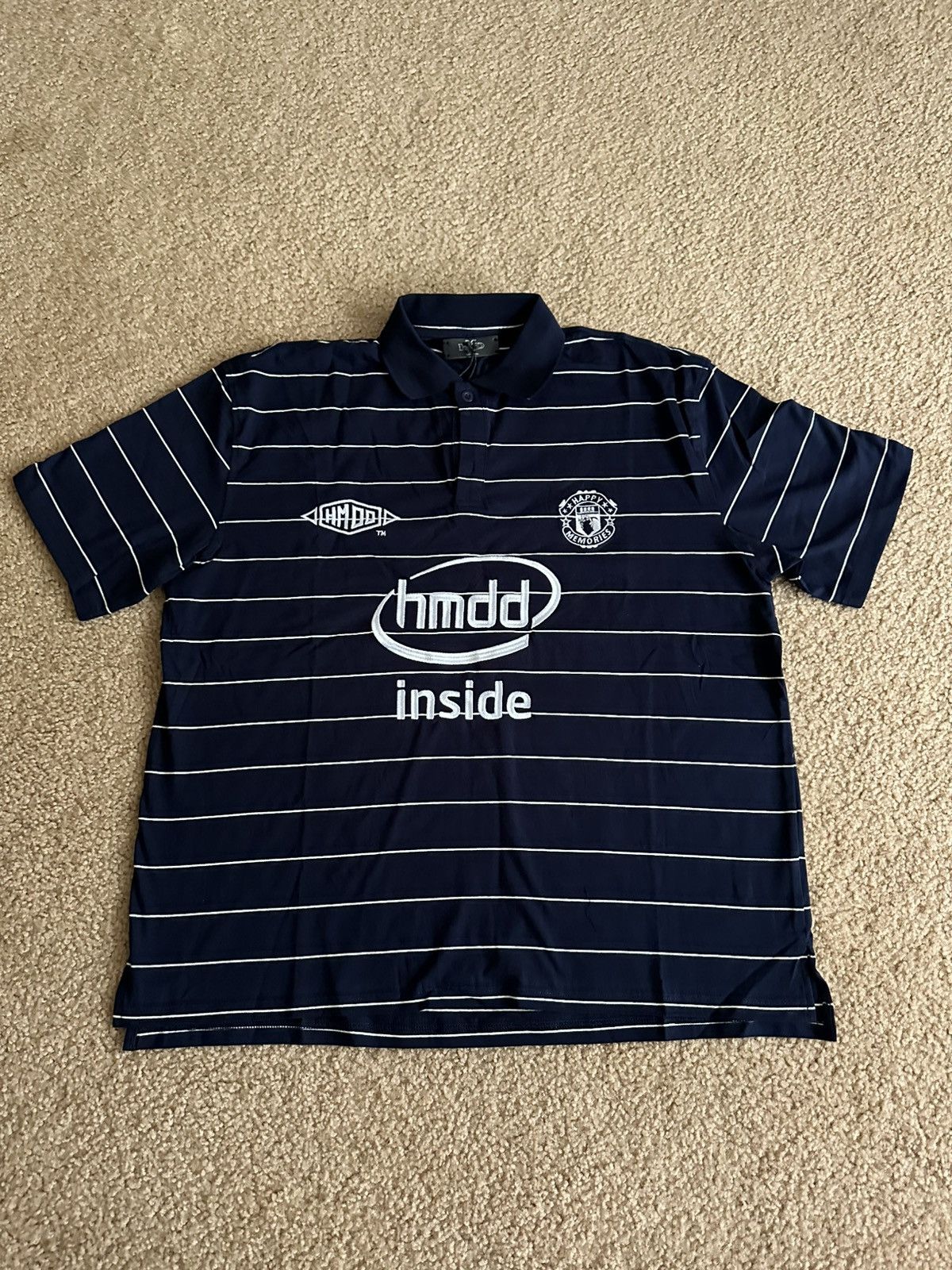 HMDD HMDD Stripped Intel Inside Polo Size XSmall Size US XS / EU 42 / 0 - 1 Thumbnail