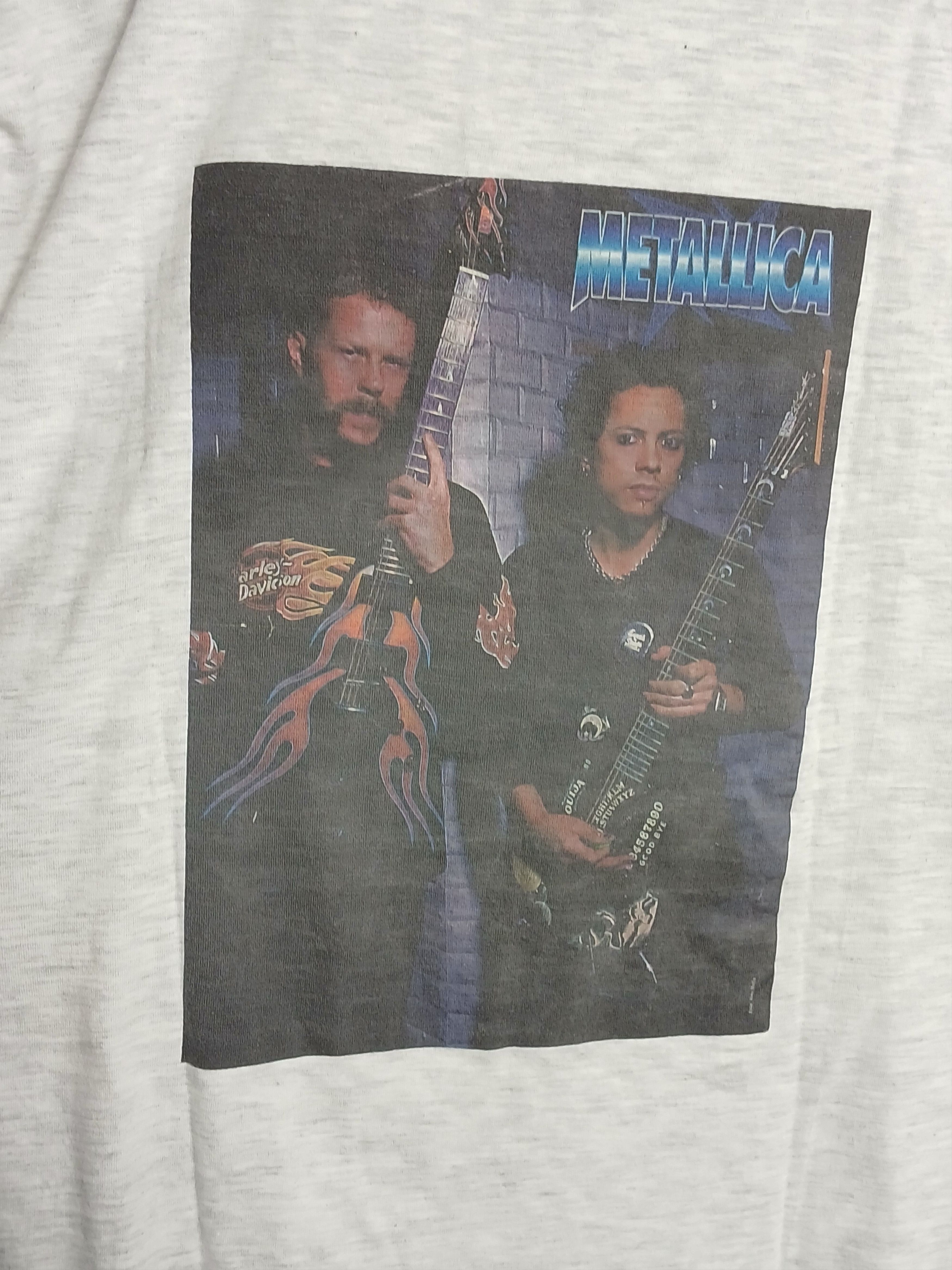 Band Tees × Metallica × Vintage Vintage Metallica T-Shirt Size US S / EU 44-46 / 1 - 4 Thumbnail