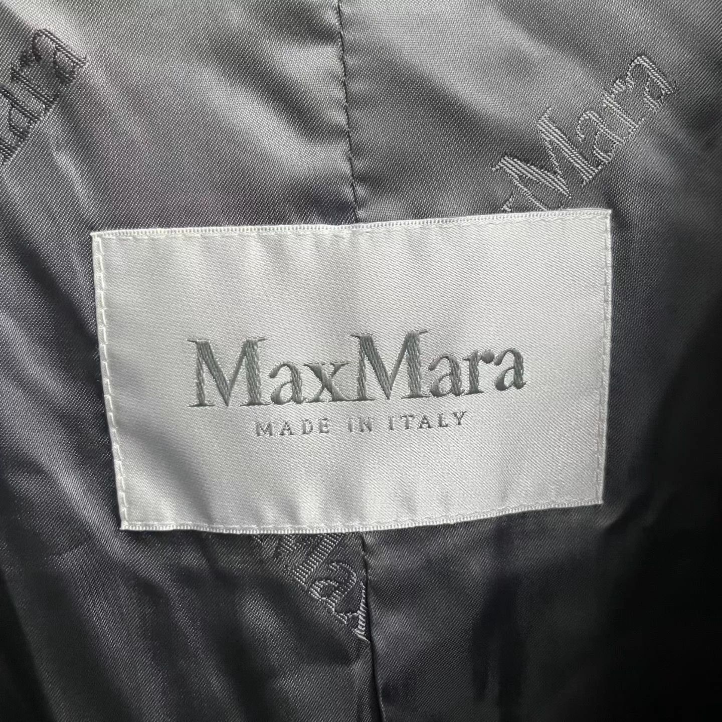 Max Mara Max Mara Dark Grey Teddy Bear Long Collar Coat M Size M / US 6-8 / IT 42-44 - 5 Thumbnail