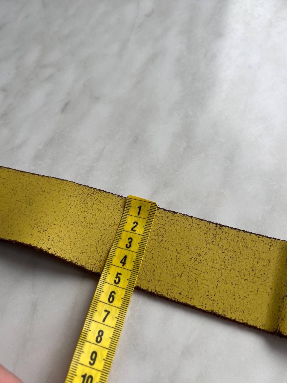 Designer × Roberto Cavalli Roberto Cavalli Crystal Buckle Italian Yellow Leather Belt Size 34 - 16 Thumbnail