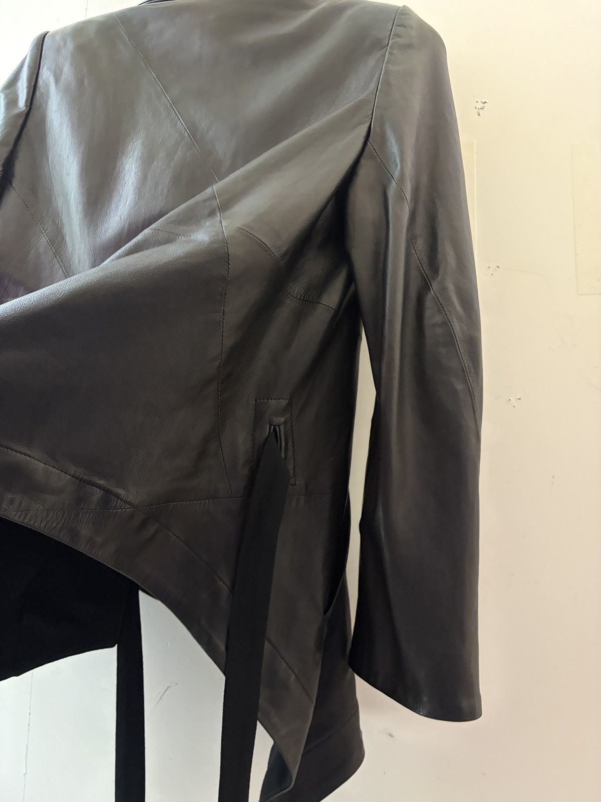 Ann Demeulemeester ANN DEMEULEMEESTER leather jacket Brand new with tags Size XS / US 0-2 / IT 36-38 - 9 Thumbnail