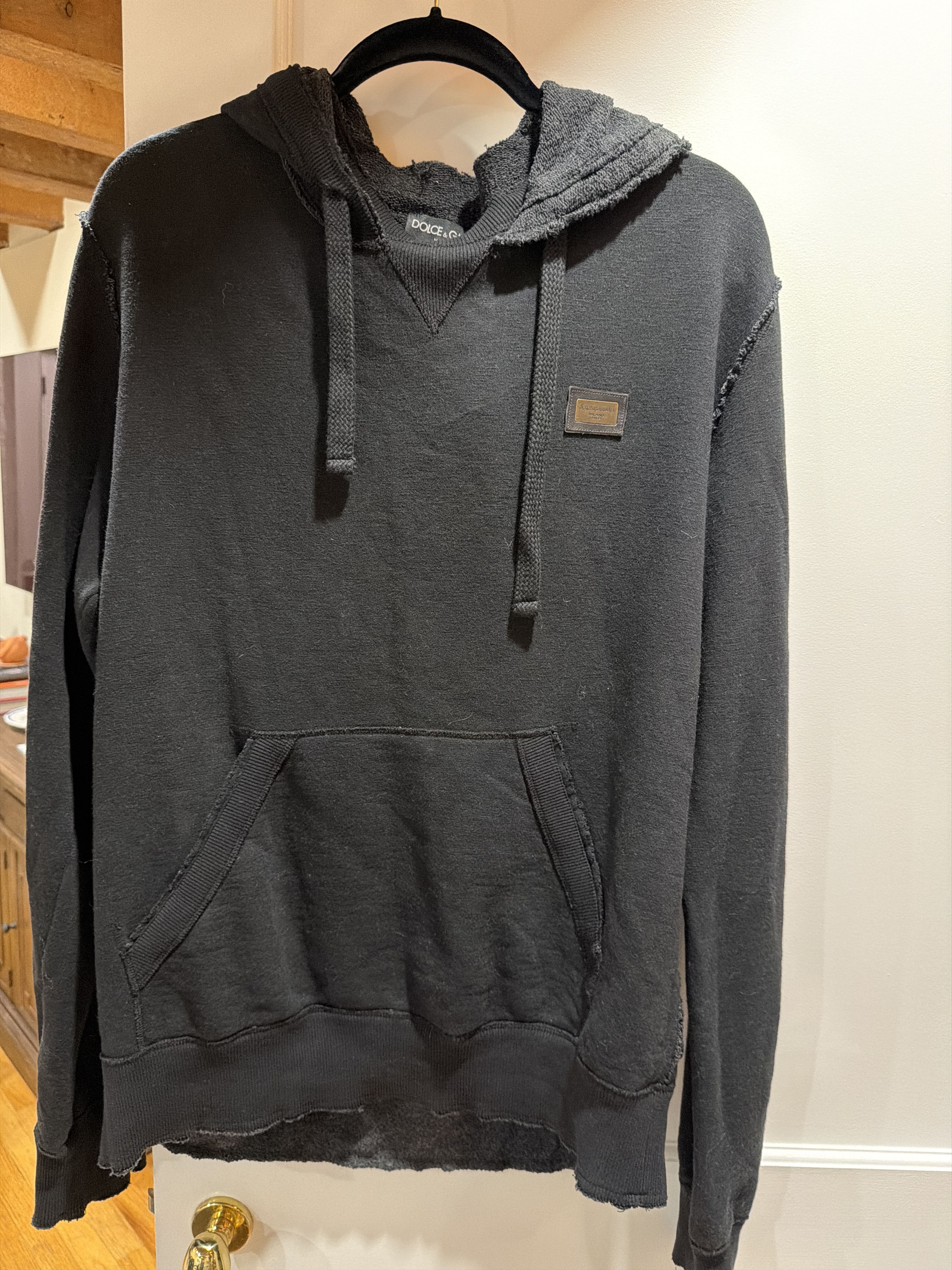 Dolce & Gabbana Dolce & Gabbana Hoodie Sweatshirt Size US L / EU 52-54 / 3 - 1 Thumbnail