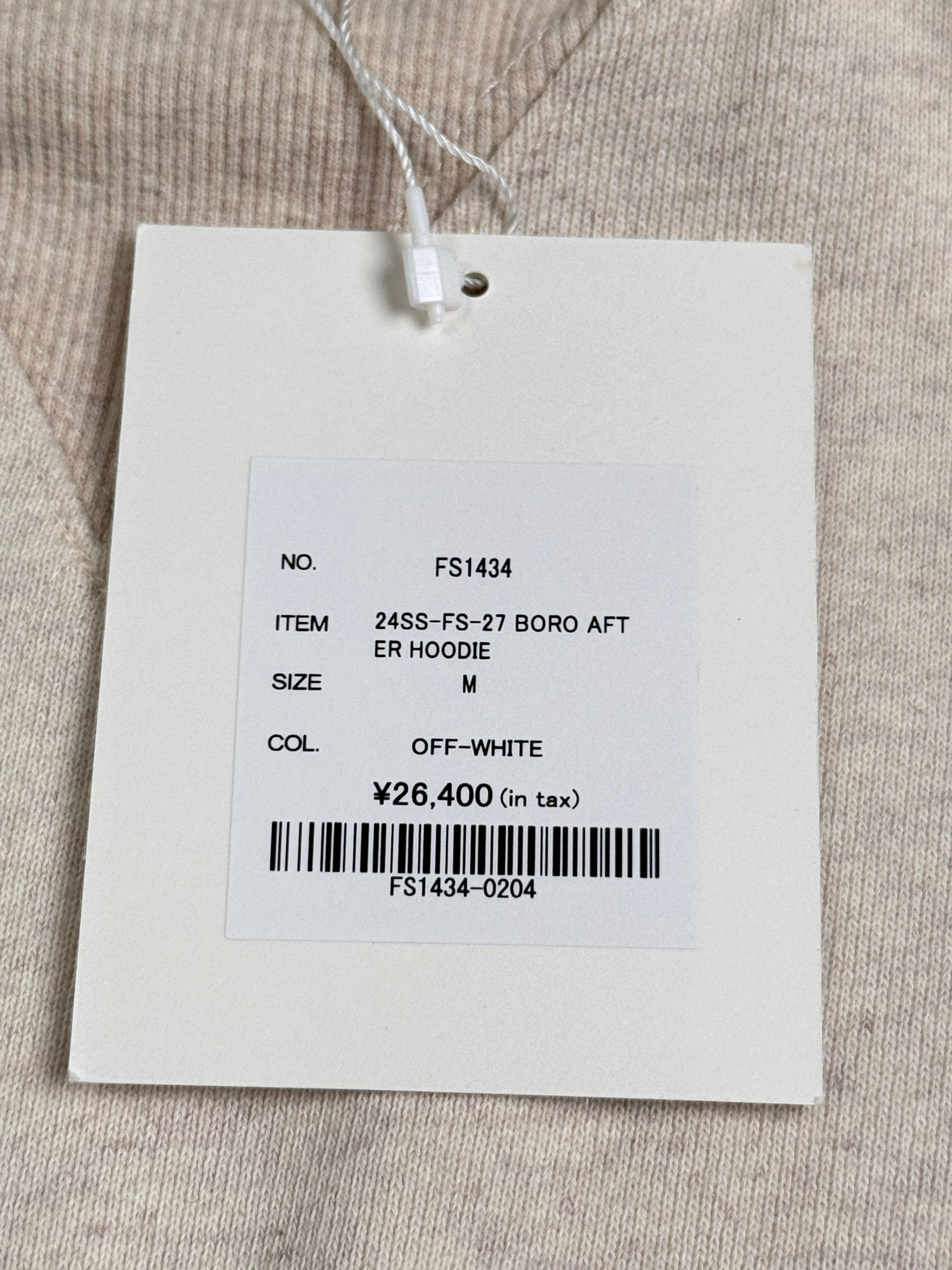 Flagstuff New with Tag* DISTRESSED BORO AFTER HOODIE 24SS Size US M / EU 48-50 / 2 - 4 Thumbnail