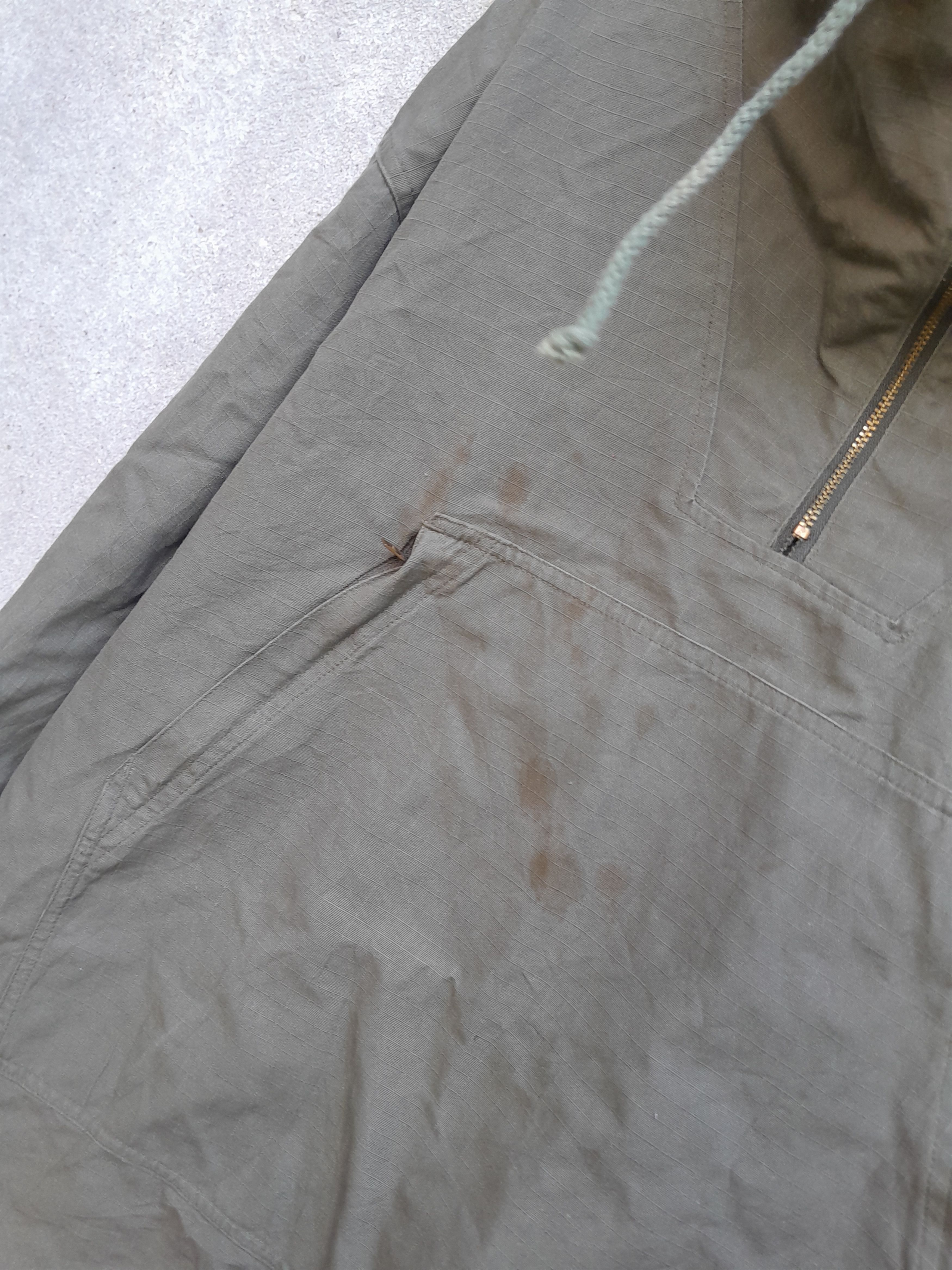 Japanese Brand CAB CLOTHING Olive Ripstop Anorak Parka Scovill Zipper Size US M / EU 48-50 / 2 - 3 Thumbnail