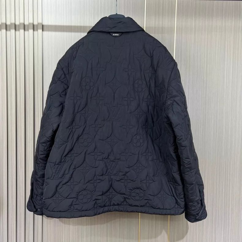 Louis Vuitton Louis Vuitton Black Quilted Jacket with Tag-2506 Size US XXL / EU 58 / 5 - 2 Thumbnail