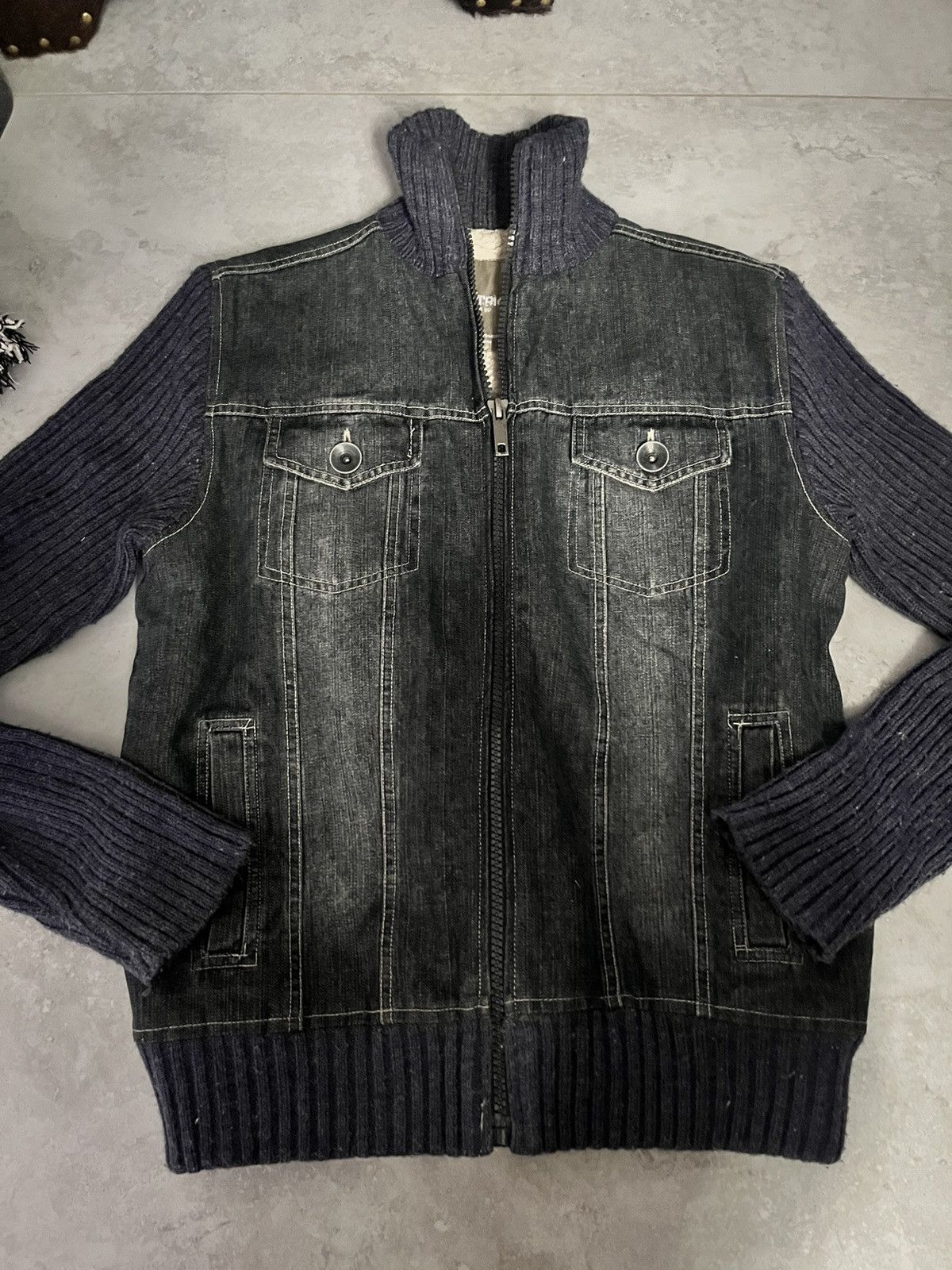 00’s DIESEL gimmick jacket zip opium S 00's DIESEL gimmick jacket zip opium S