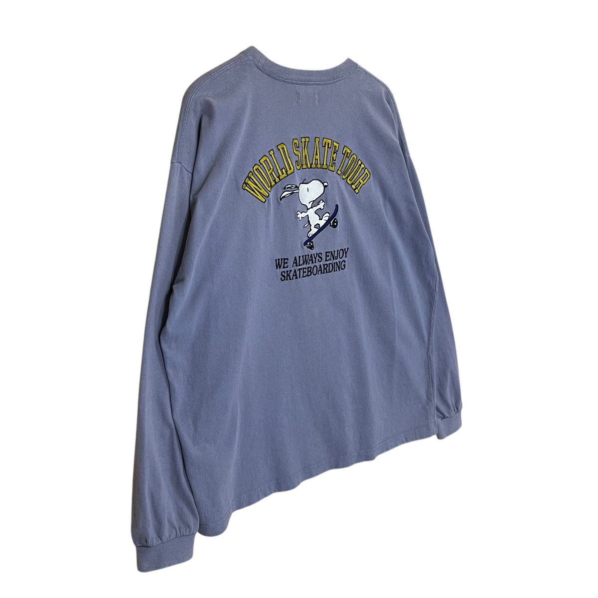 Peanuts Peanuts World Skate Tour Big Logo Longsleeve Shirts Size US L / EU 52-54 / 3 - 2 Thumbnail