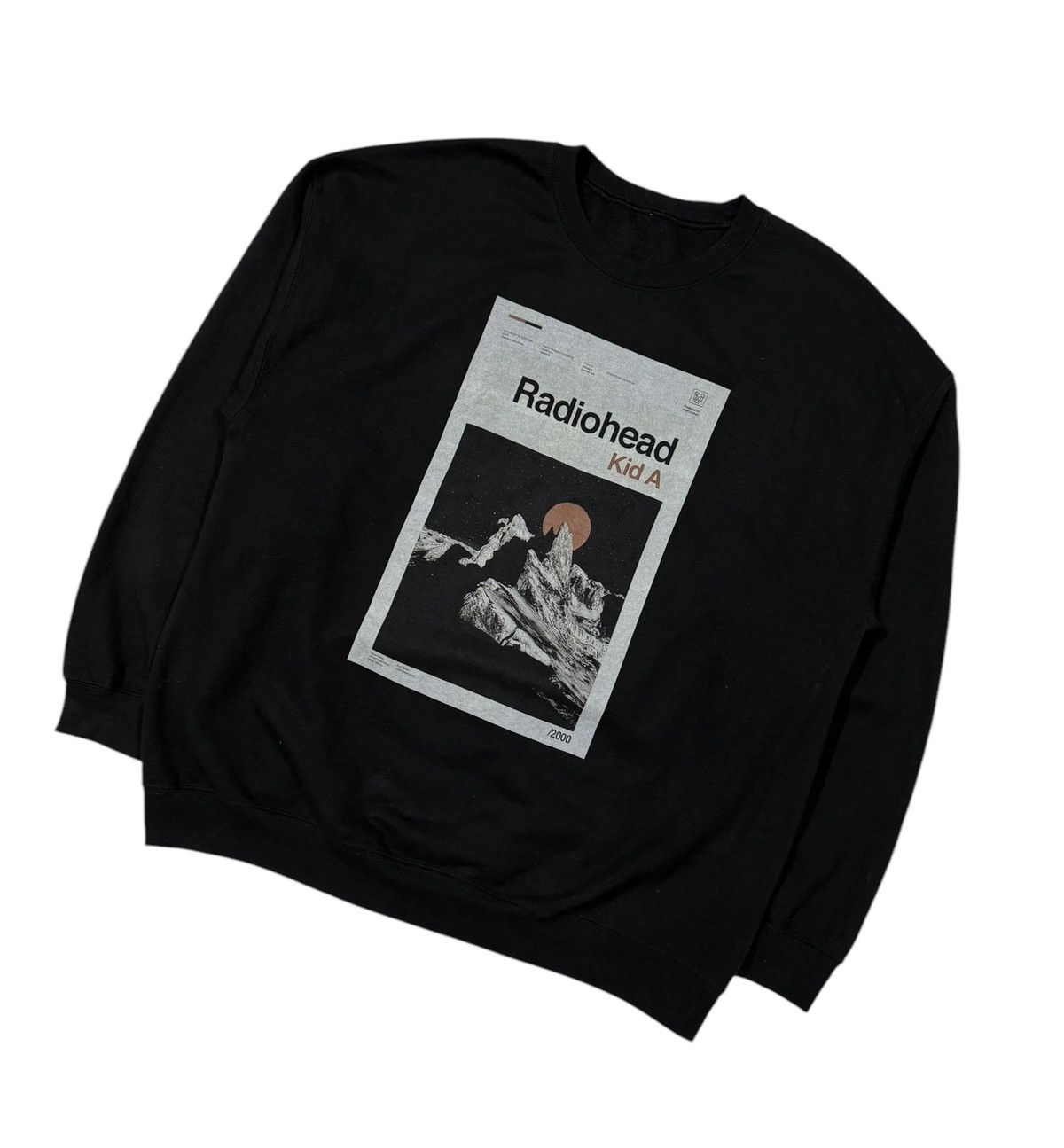 Band Tees Vtg🔥Y2k Radiohead Kid A Promo Album Pullover Sweatshirt Size US XL / EU 56 / 4 - 6 Thumbnail
