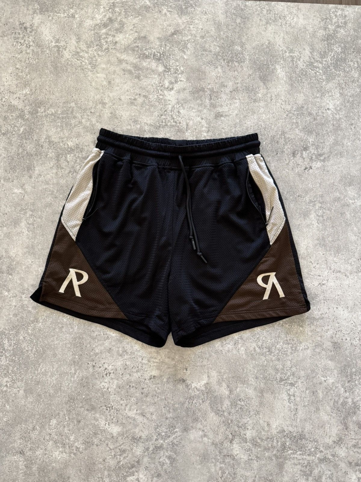 Represent Clo. Represent Initial Mesh Shorts Brown Men's Size US 34 / EU 50 - 1 Thumbnail