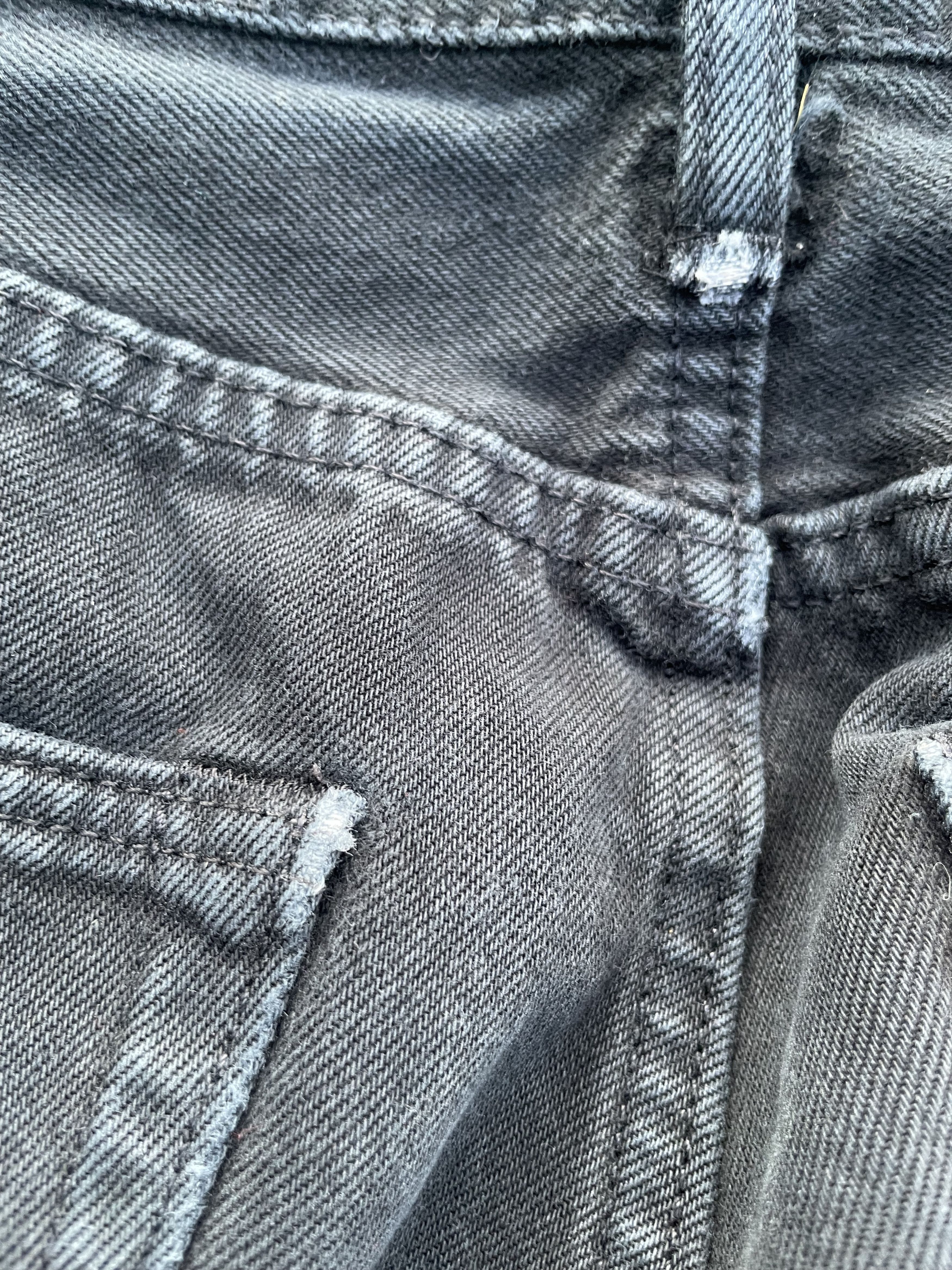 Levi's Vintage Clothing Levi's 501 Black Denim Size US 32 / EU 48 - 5 Thumbnail