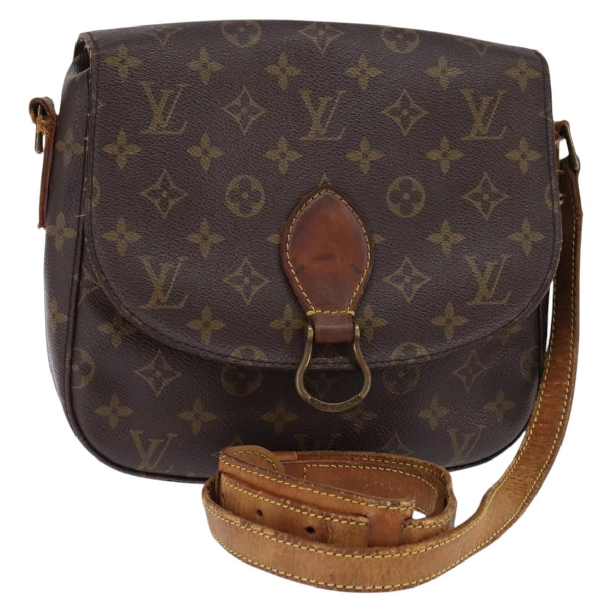 Louis Vuitton LOUIS VUITTON Monogram Saint Cloud GM Shoulder Bag M51242 Size ONE SIZE - 1 Thumbnail