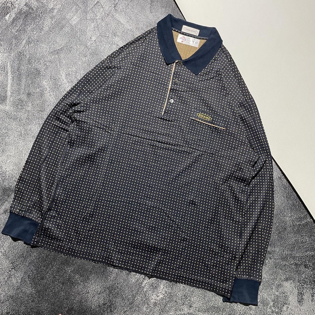 Issey Miyake × Missoni Long Shirt Missoni Size US XL / EU 56 / 4 - 2 Thumbnail