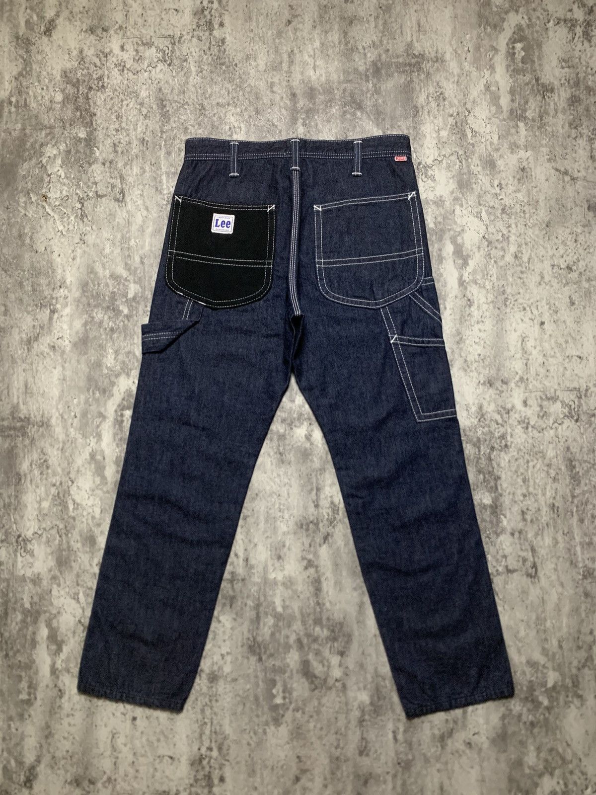 Lee Chums x Lee Painter Deep Indigo Pants Size US 29 - 1 Thumbnail