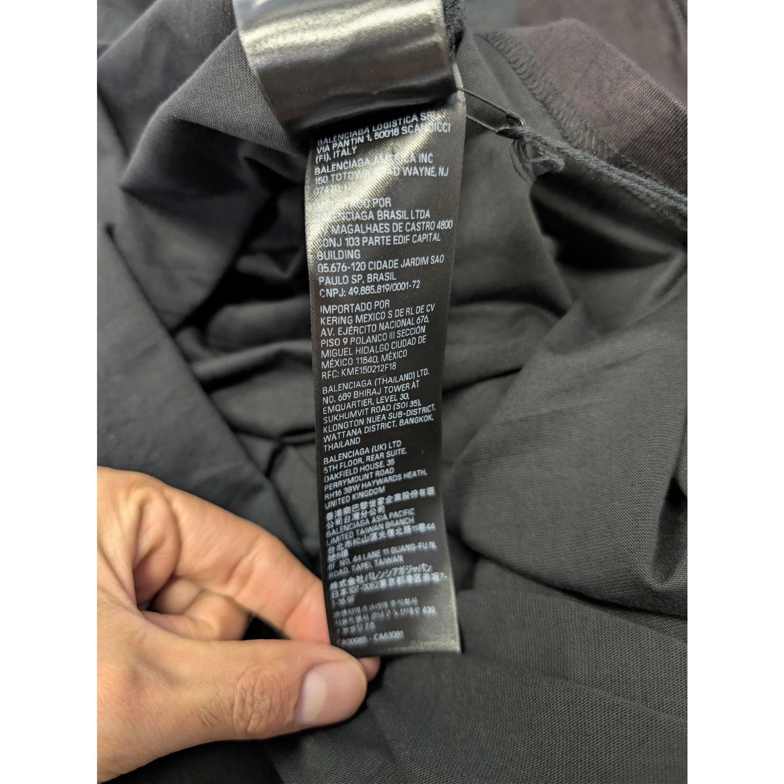 Balenciaga o1rshd1 Metal BB Stencil Vintage Oversized Jersey T-Shirt Size US M / EU 48-50 / 2 - 22 Thumbnail