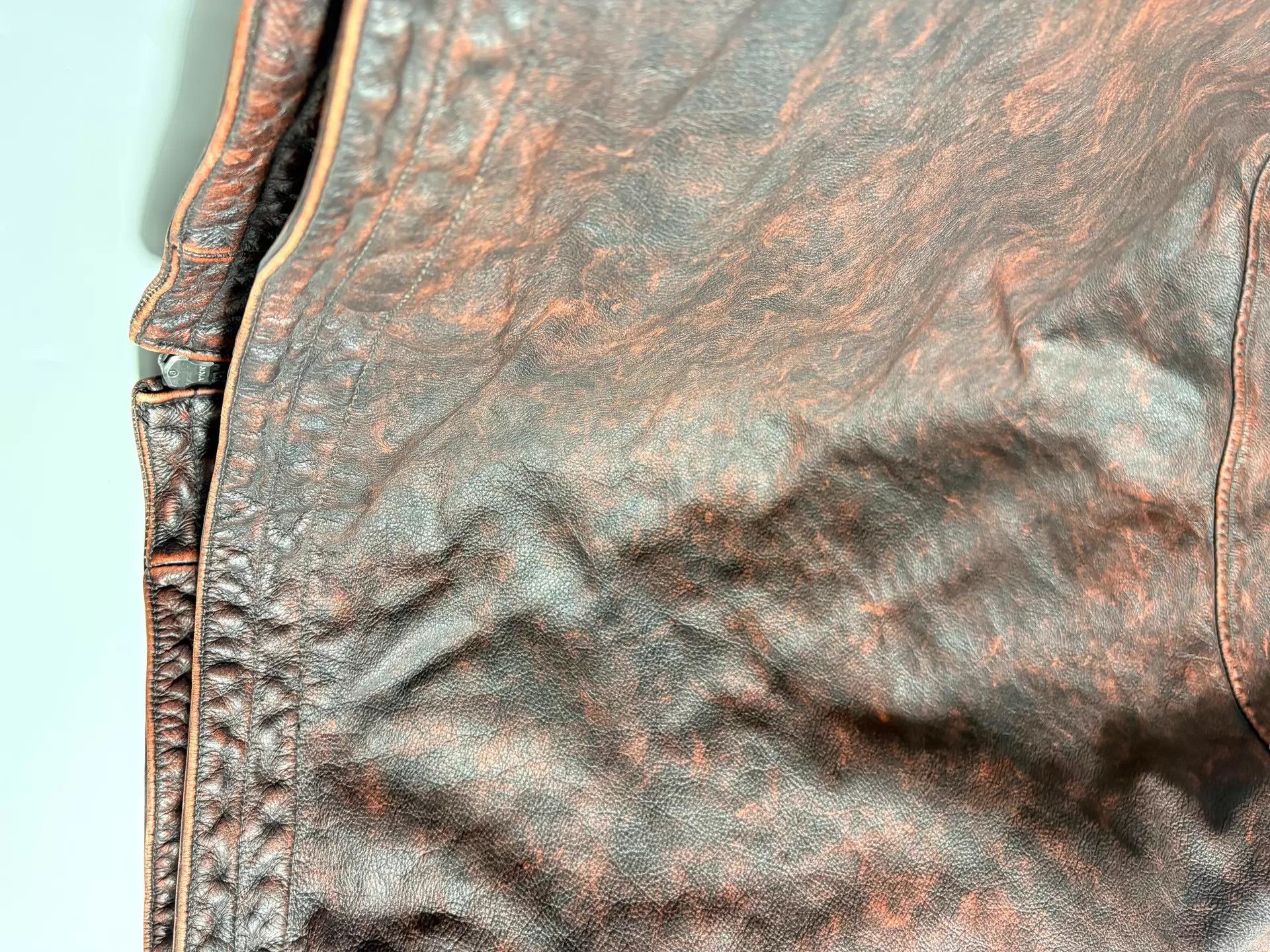 Other Prizm Works Distressed Leather Jacket L Archive Size US L / EU 52-54 / 3 - 5 Thumbnail