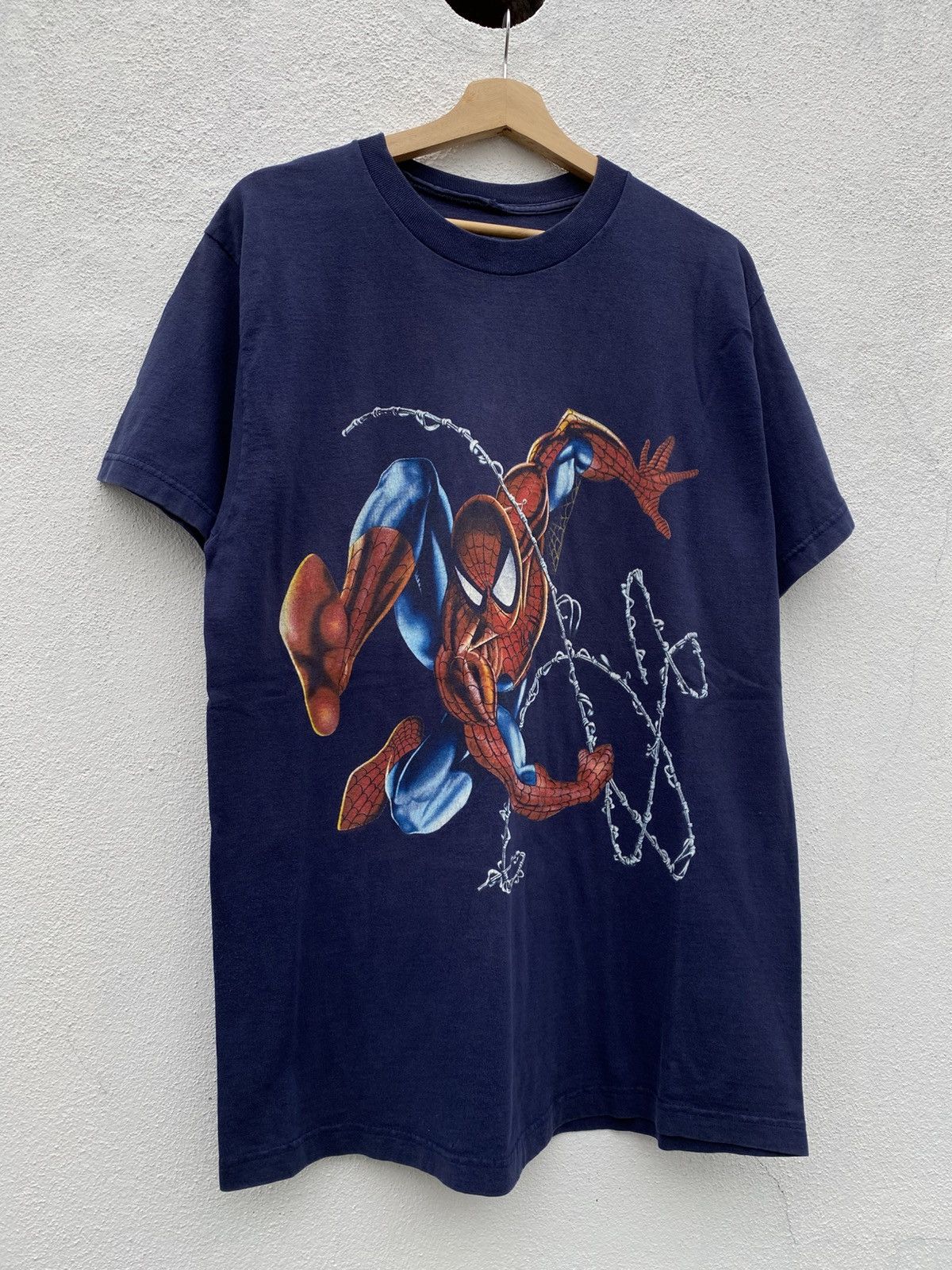 Marvel Comics Vintage Rare Todd Mcfarlane Spider-Man © 1999 Size US L / EU 52-54 / 3 - 4 Thumbnail