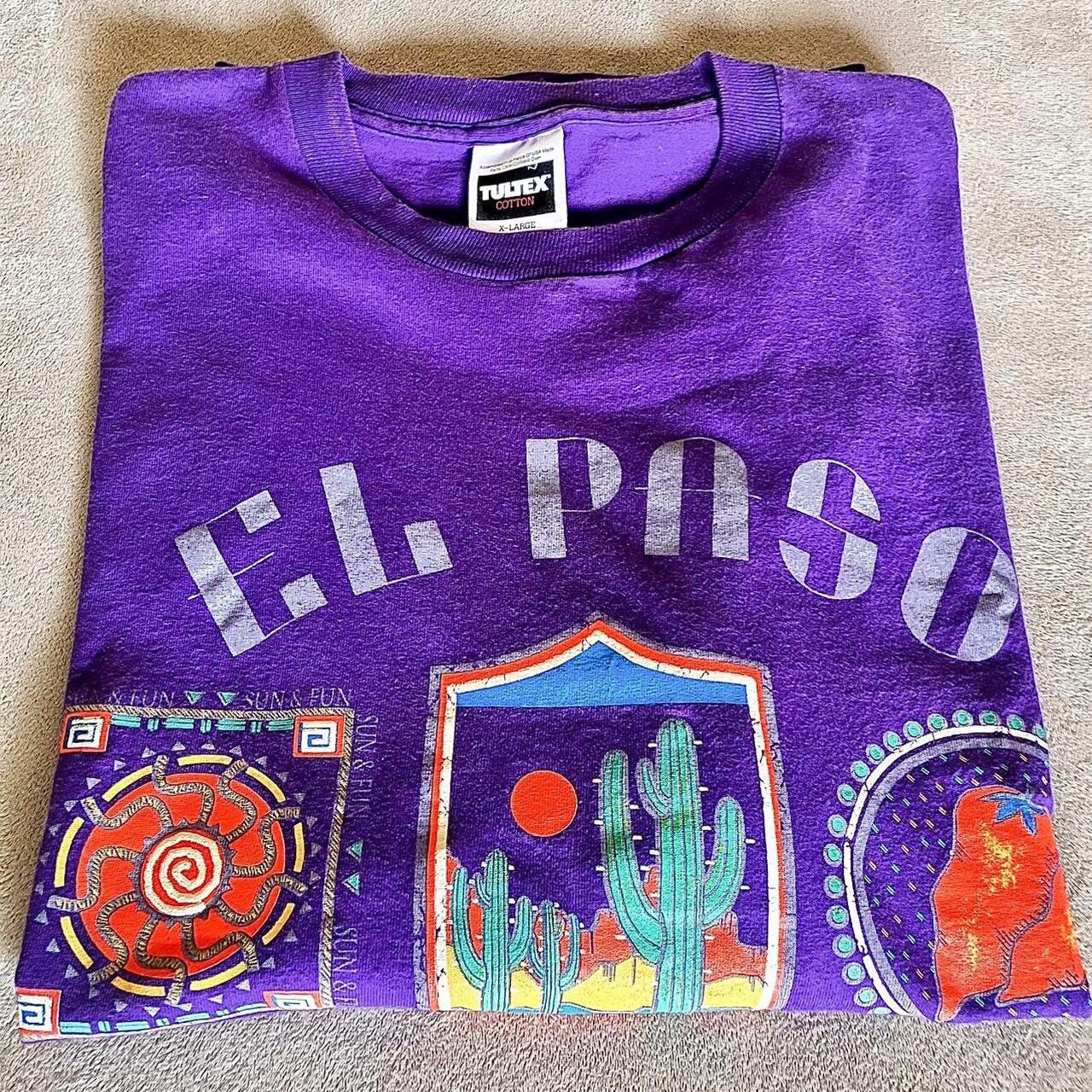 Vintage Vintage El Paso Texas Tee - XL Size US XL / EU 56 / 4 - 1 Thumbnail