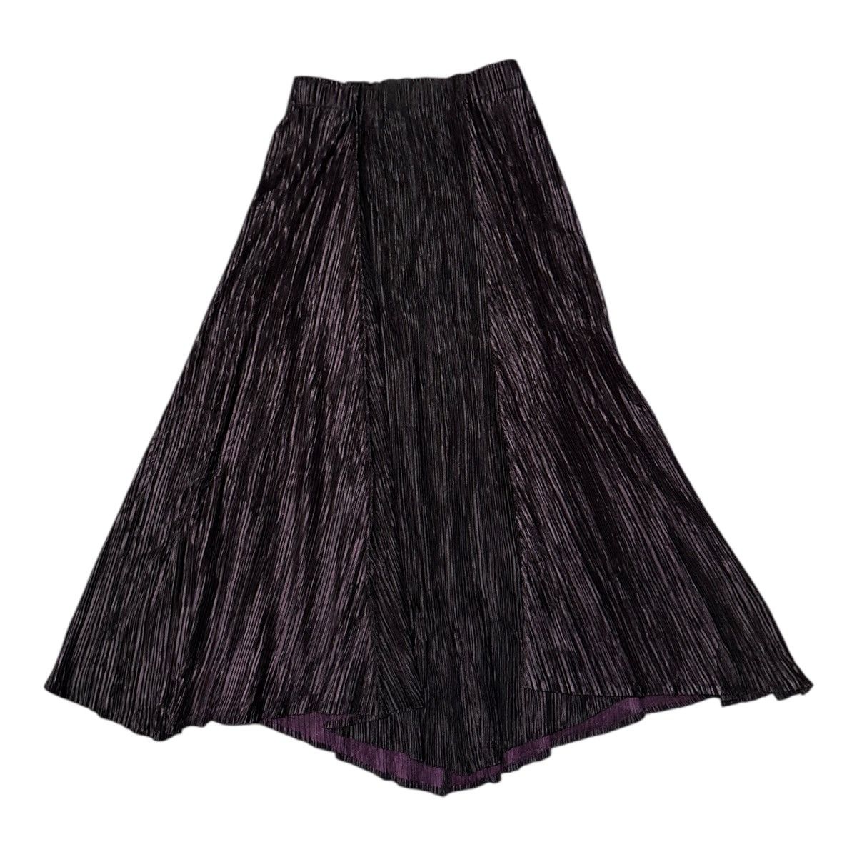 Pleats Please Issey Miyake Pleats please purple skirt medium nice design Size 26" / US 2 / IT 38 - 7 Thumbnail
