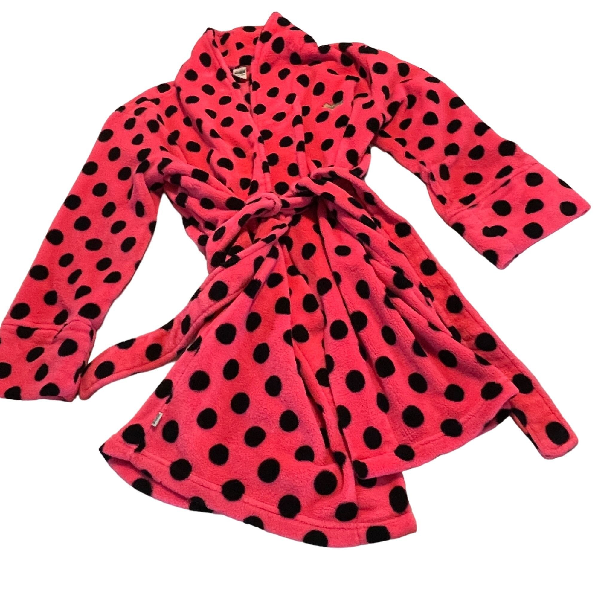 Victoria's Secret Victoria's Secret Bright PINK Women's XS Polka Dot Thick Sof Size ONE SIZE - 5 Thumbnail