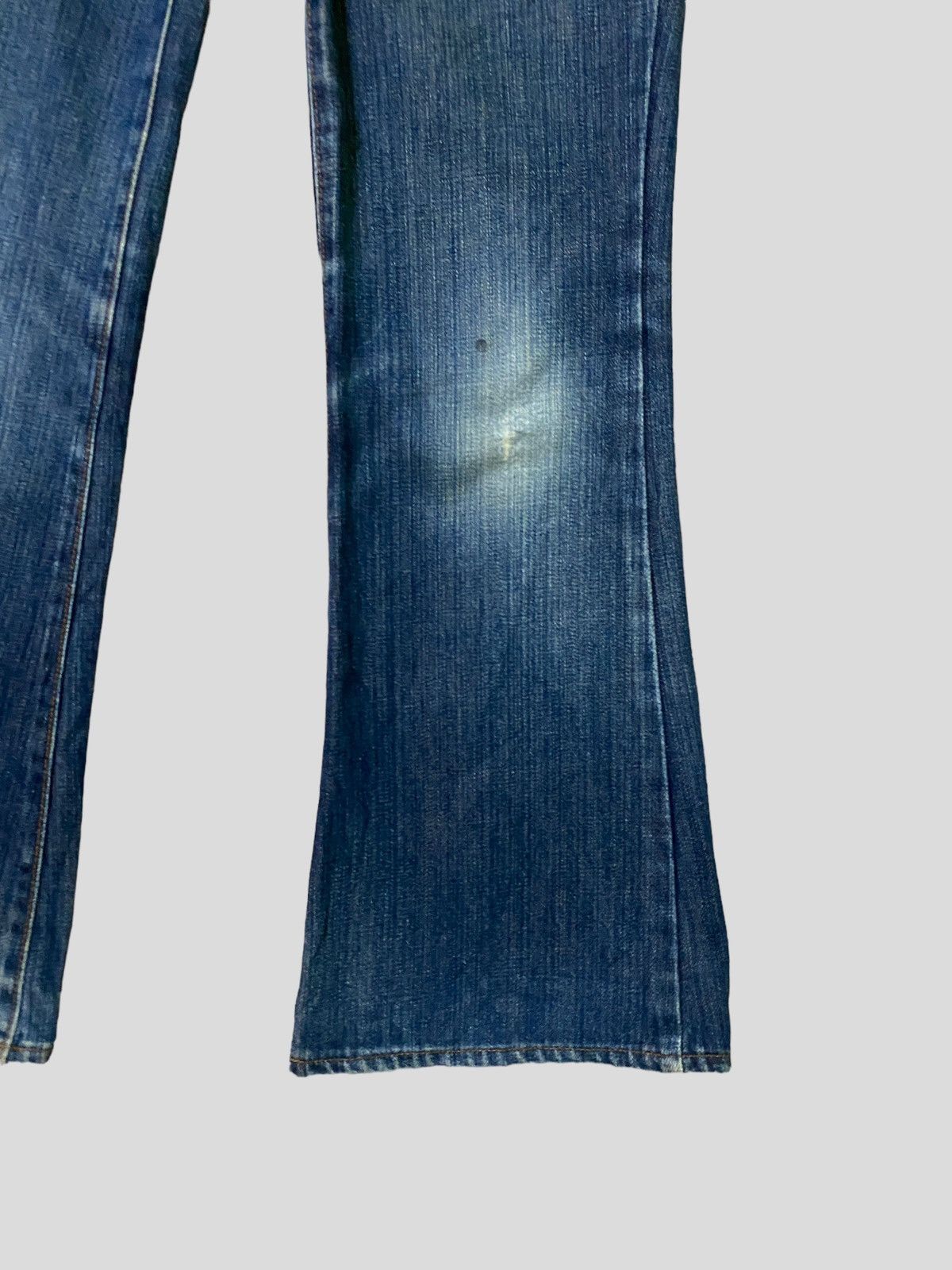 Japanese Brand × Vintage × Wrangler Flare Lady Wrangler Boot Cut Denim Size 26" / US 2 / IT 38 - 8 Thumbnail
