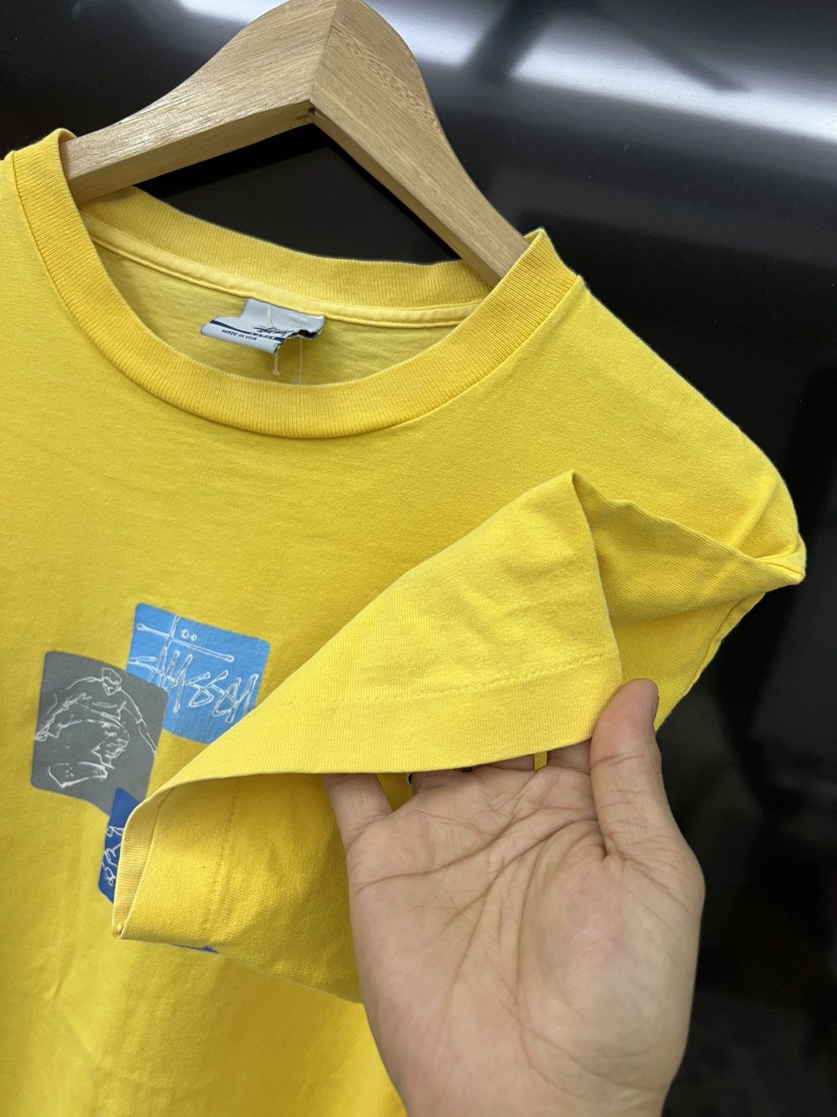 Stussy Vintage Stüssy Skate Graphic T-Shirt (Made in USA) Size US L / EU 52-54 / 3 - 6 Thumbnail