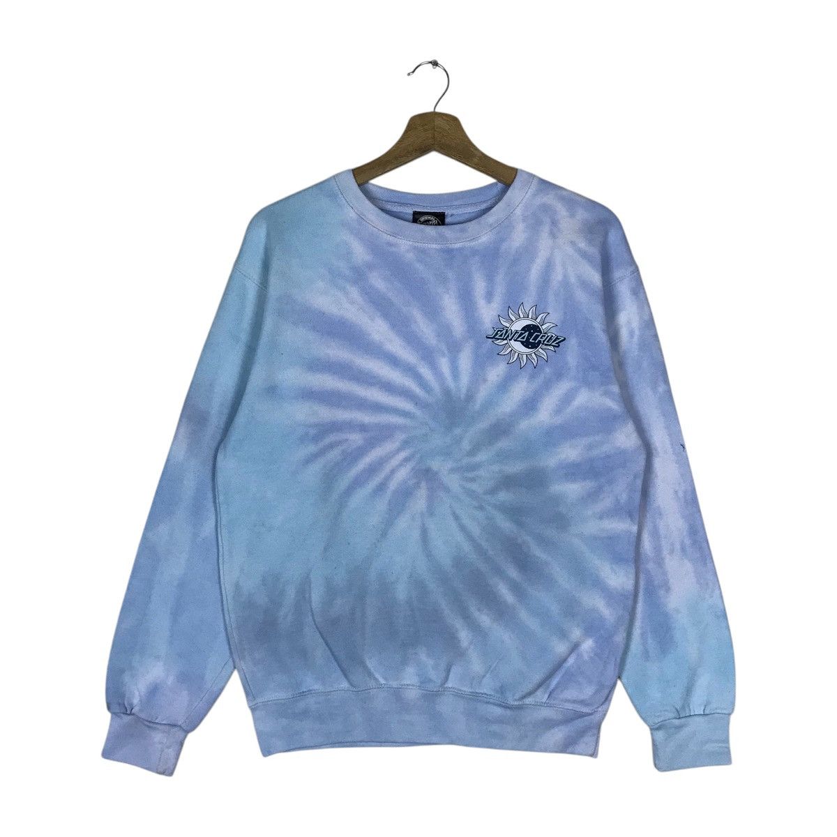 Santa Cruz Skateboards Vintage Santa Cruz Tie Dye Pullover Jumper Sweatshirt Size US S / EU 44-46 / 1 - 1 Thumbnail