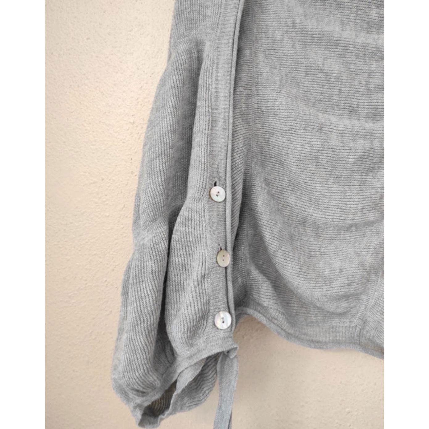 Other The Cop Copine Ruched Knitted Bolero Top Size ONE SIZE - 3 Thumbnail